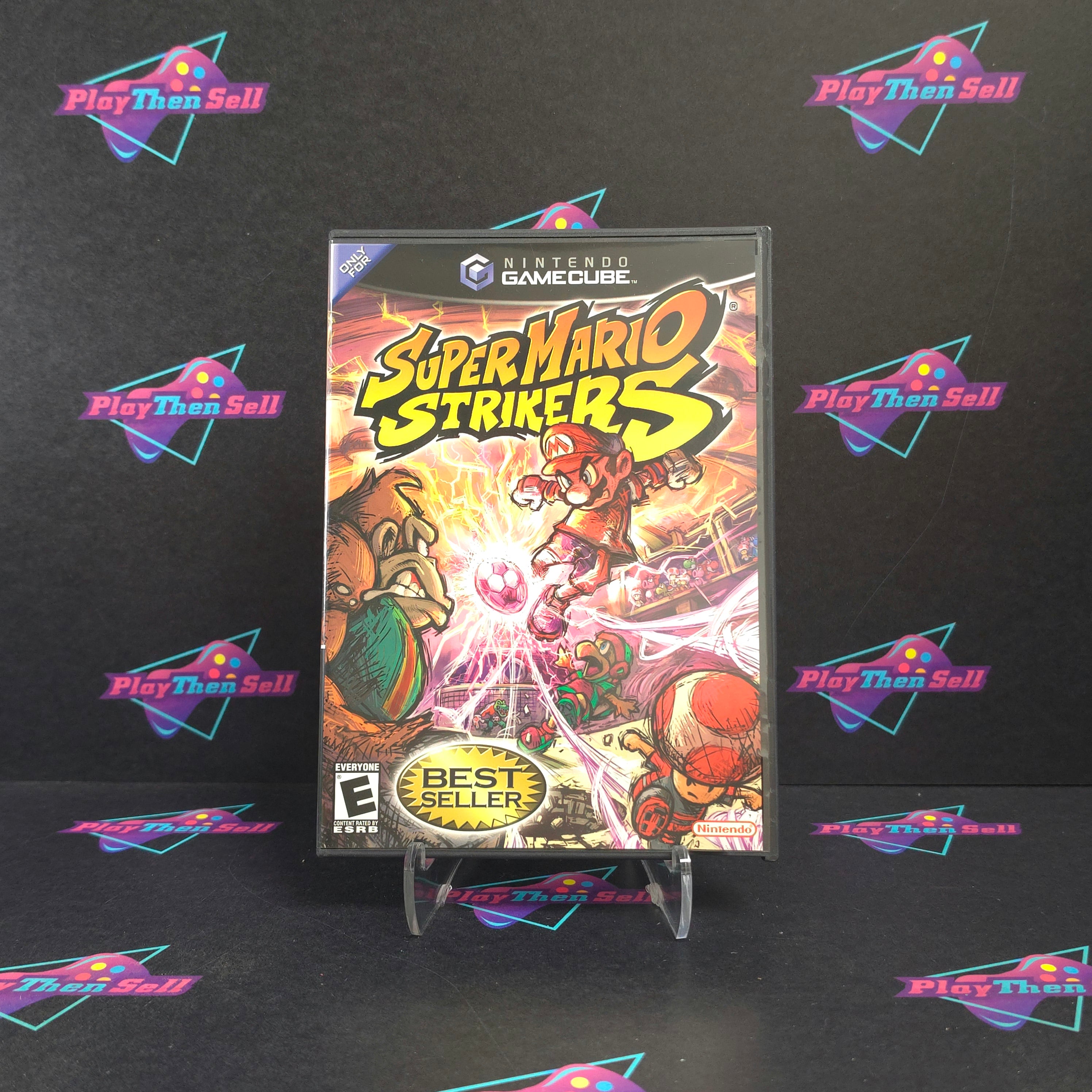 Super Mario Strikers Nintendo GameCube Complete - Excellent