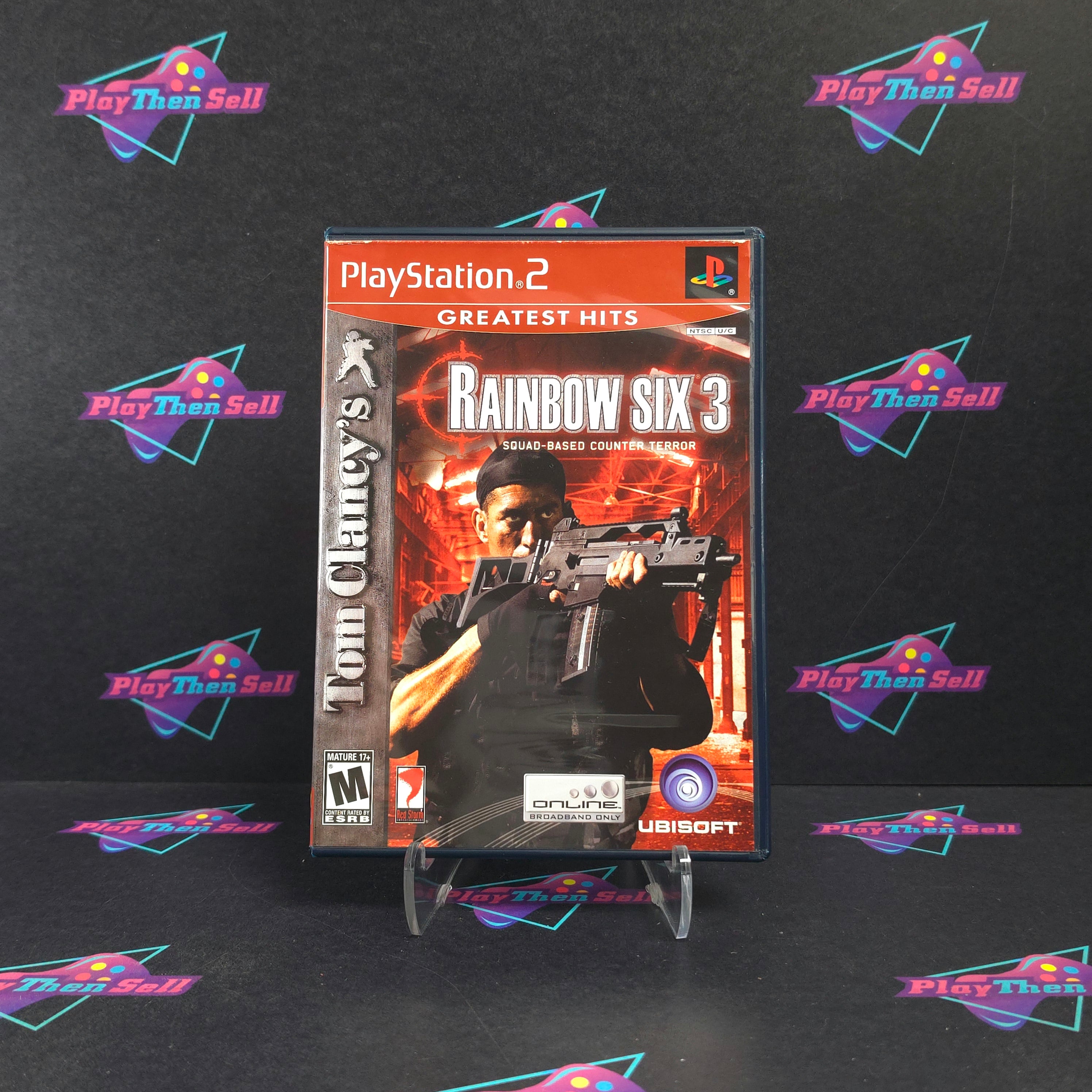 Tom Clancy's Rainbow Six 3 PS2 PlayStation 2 GH + Reg Complete - Excellent