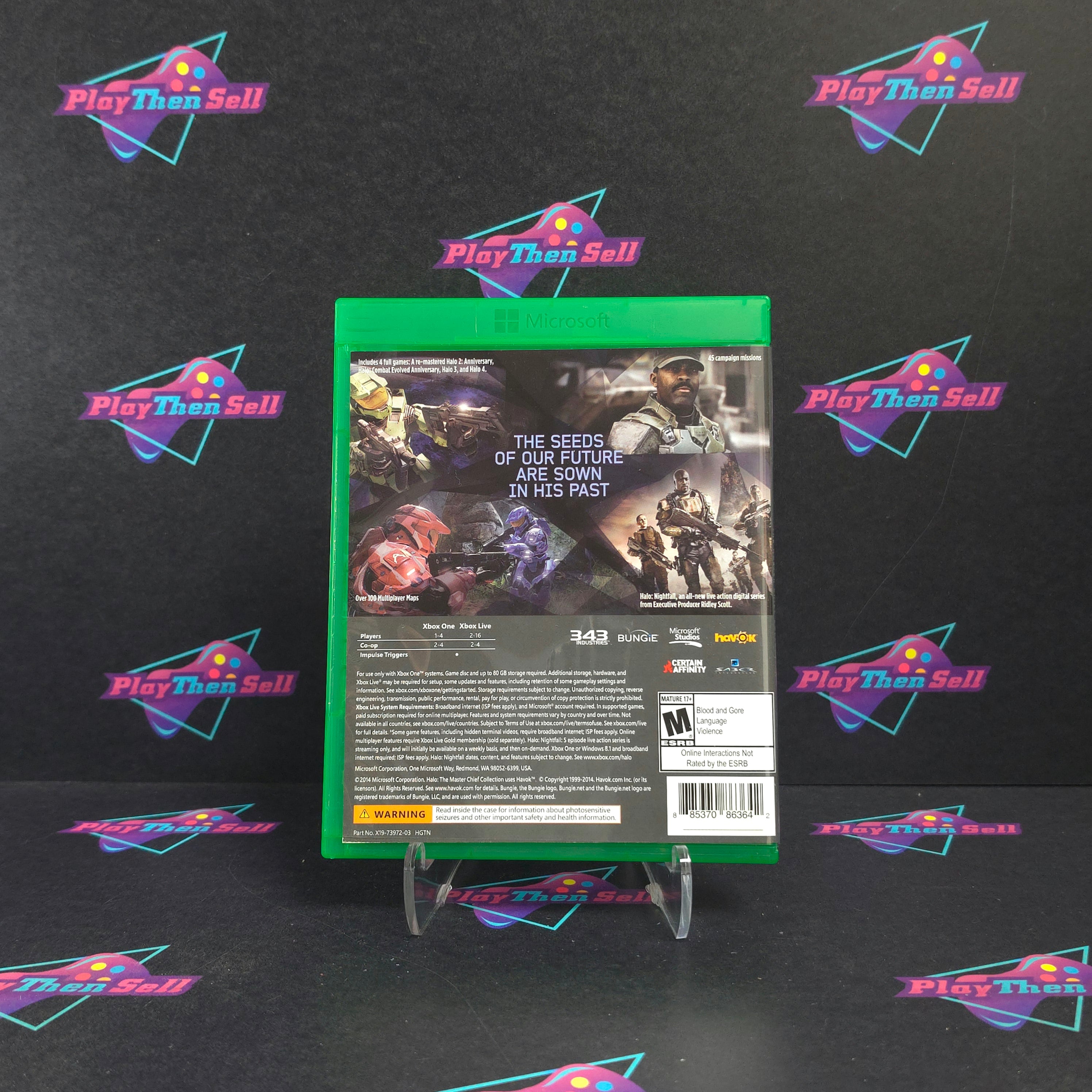 Halo The Master Chief Collection Xbox One Complete - Excellent
