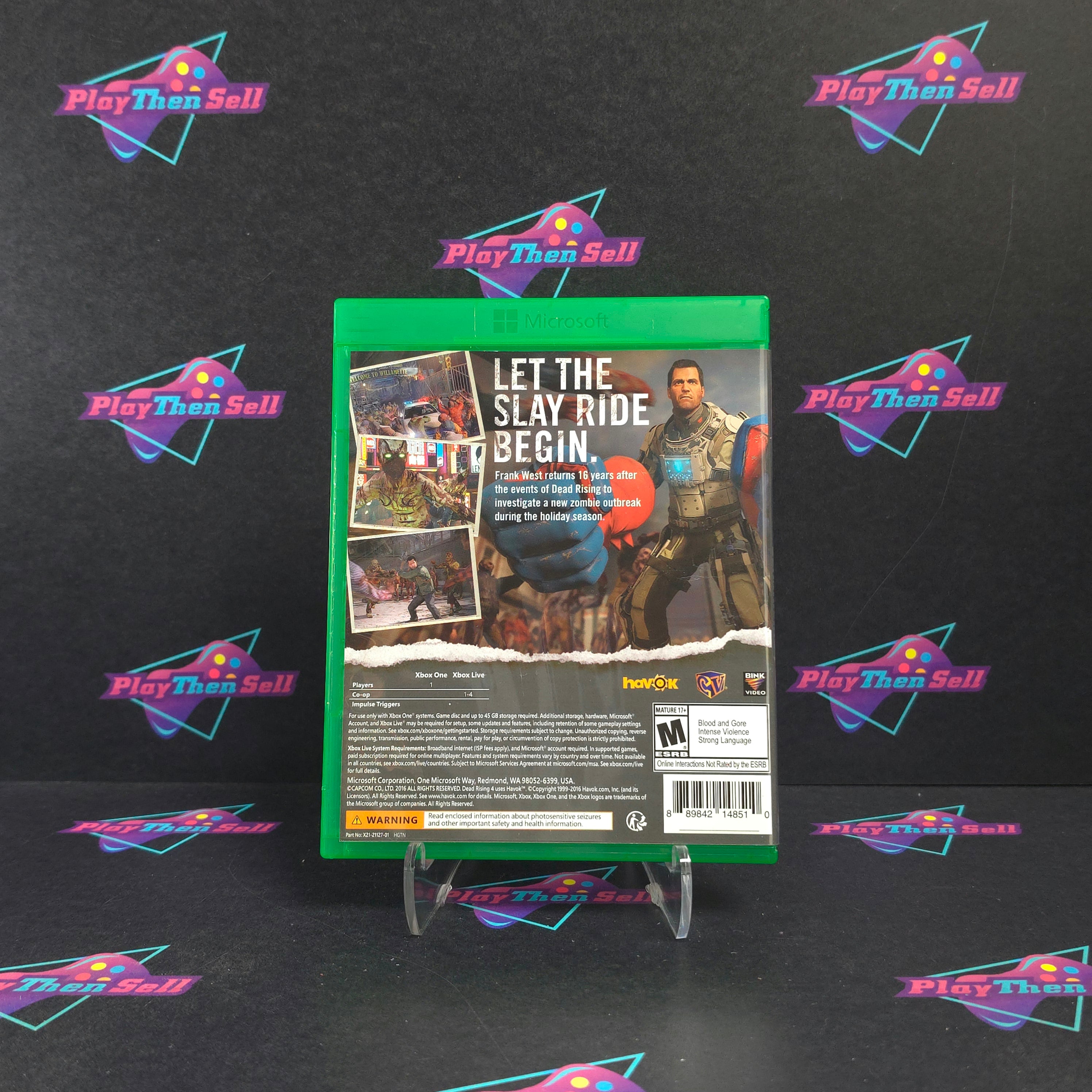 Dead Rising 4 Xbox One Complete - Excellent