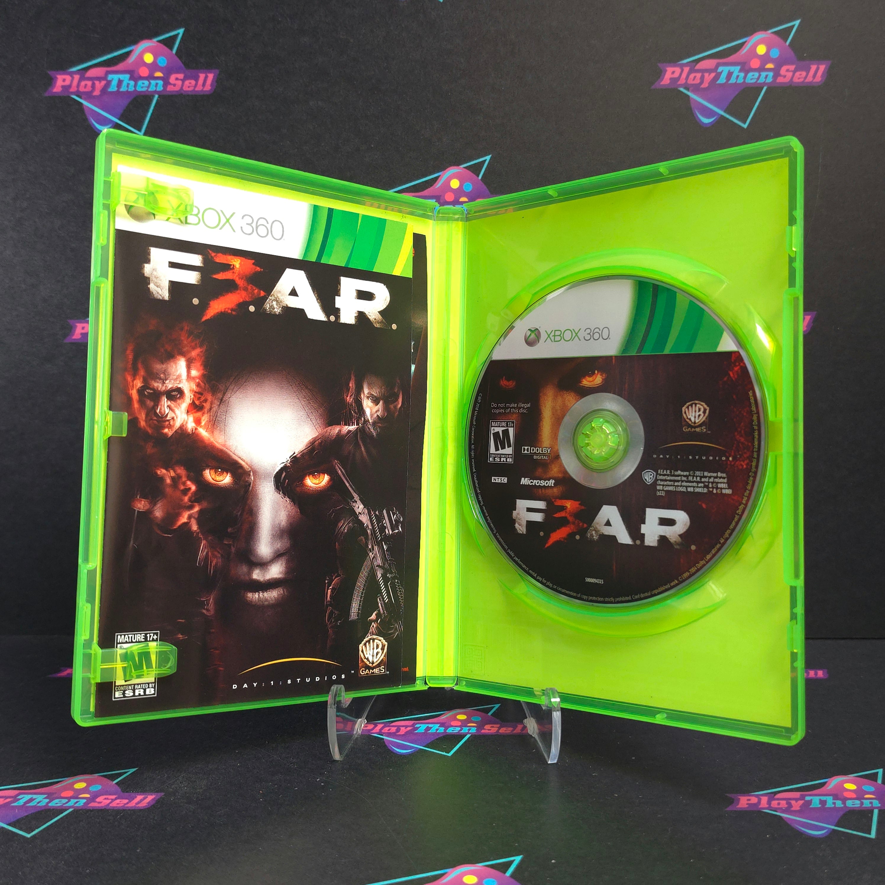 FEAR 3 Xbox 360 Complete - Excellent