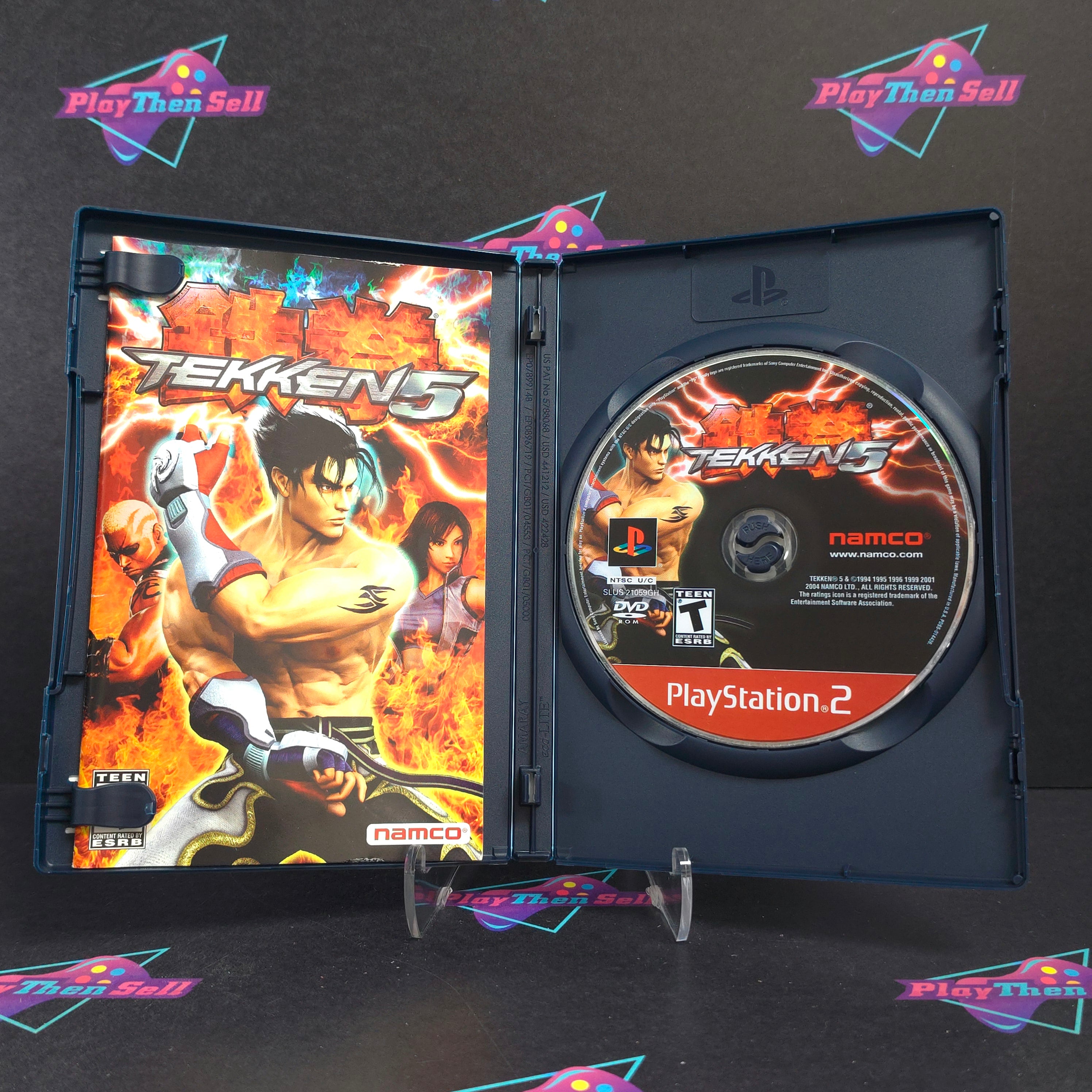Tekken 5 PS2 PlayStation 2 GH Complete - Excellent