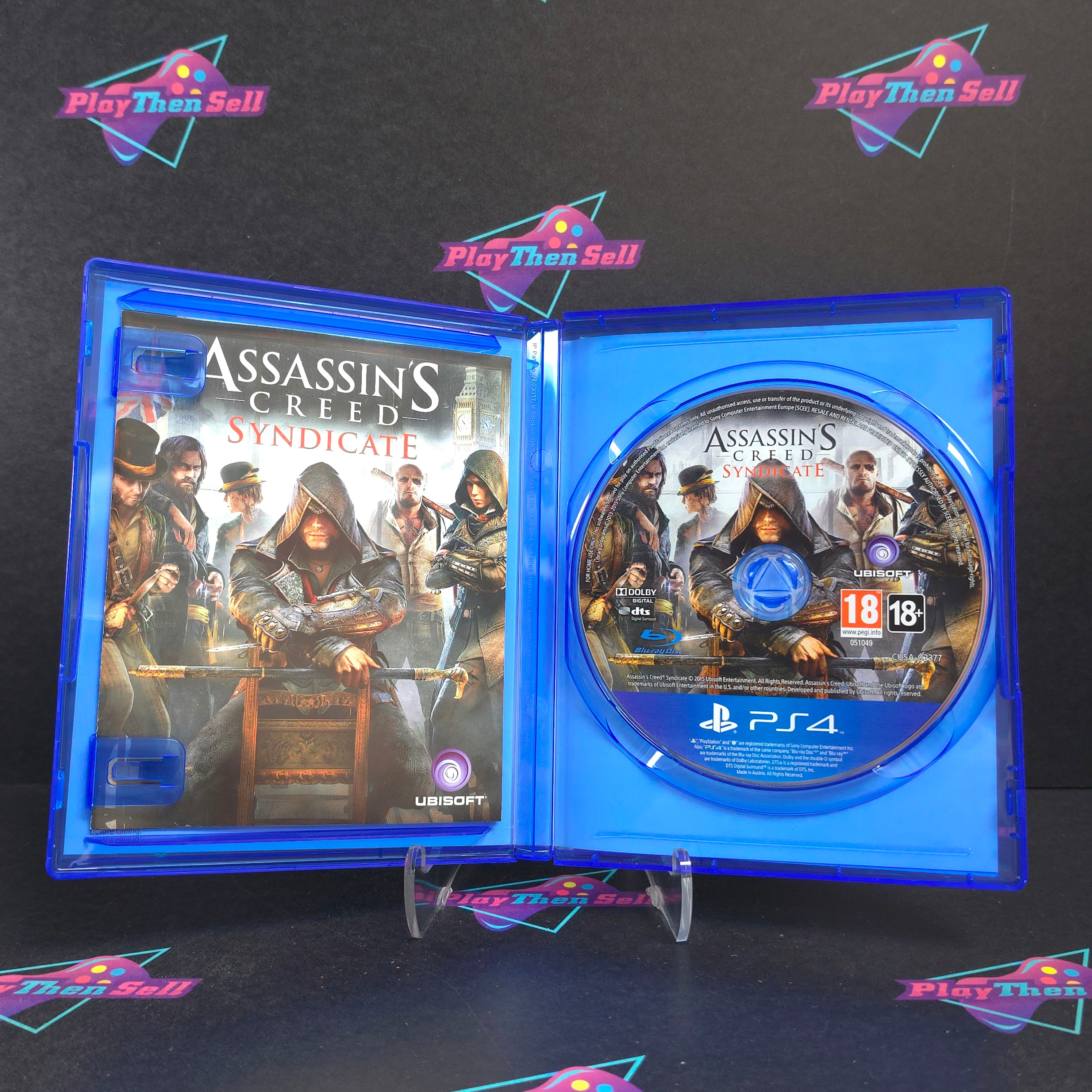Assassin's Creed Syndicate PS4 PlayStation 4 PAL Complete - Excellent