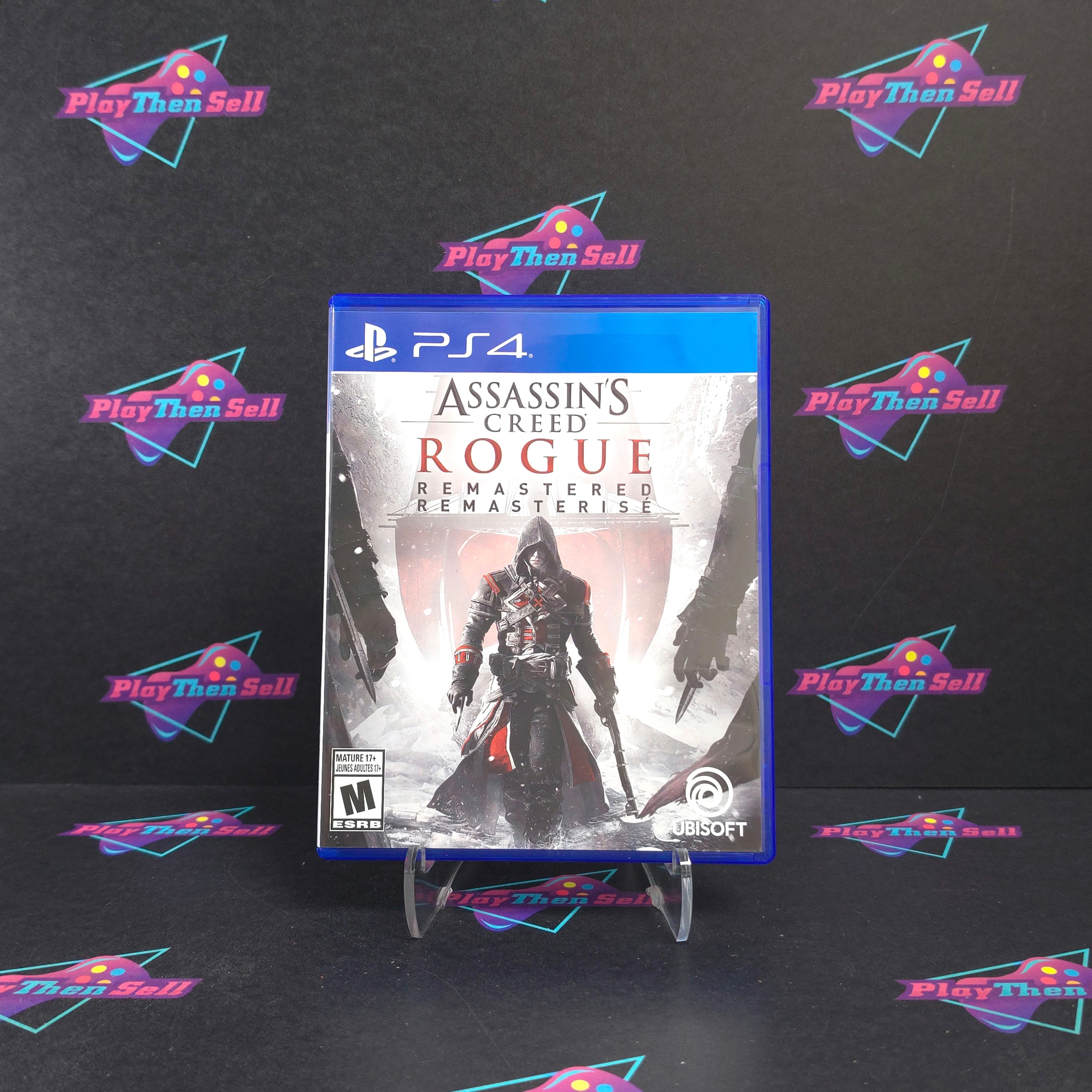 Assassin's Creed Rogue Remastered PS4 PlayStation 4 Complete - Excellent
