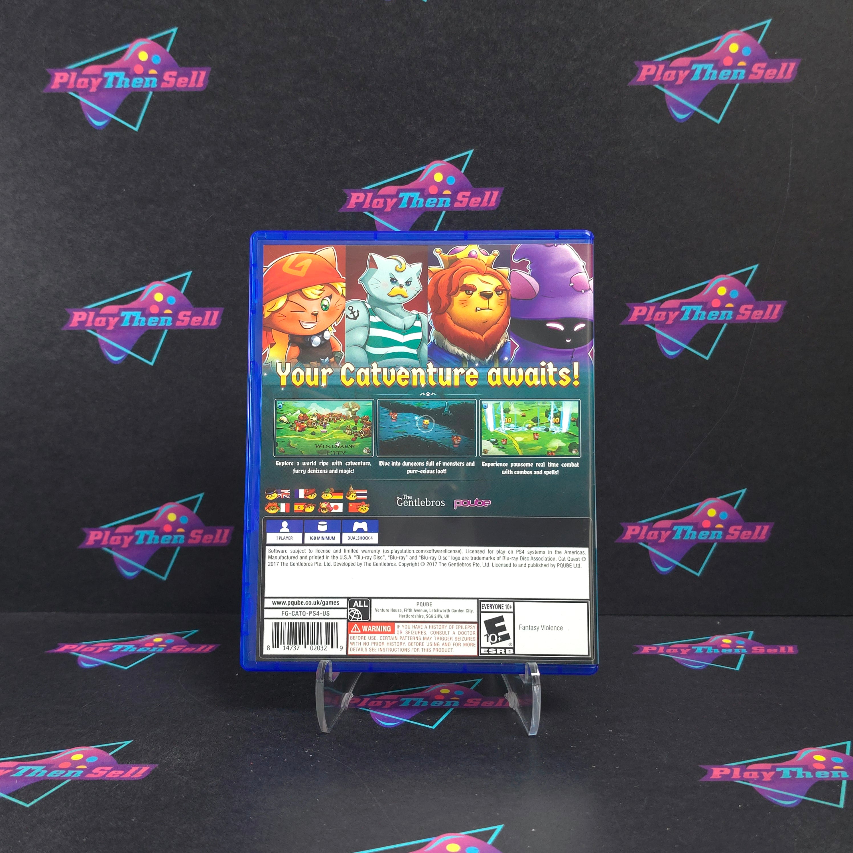 Cat Quest PS4 PlayStation 4 Complete - Excellent