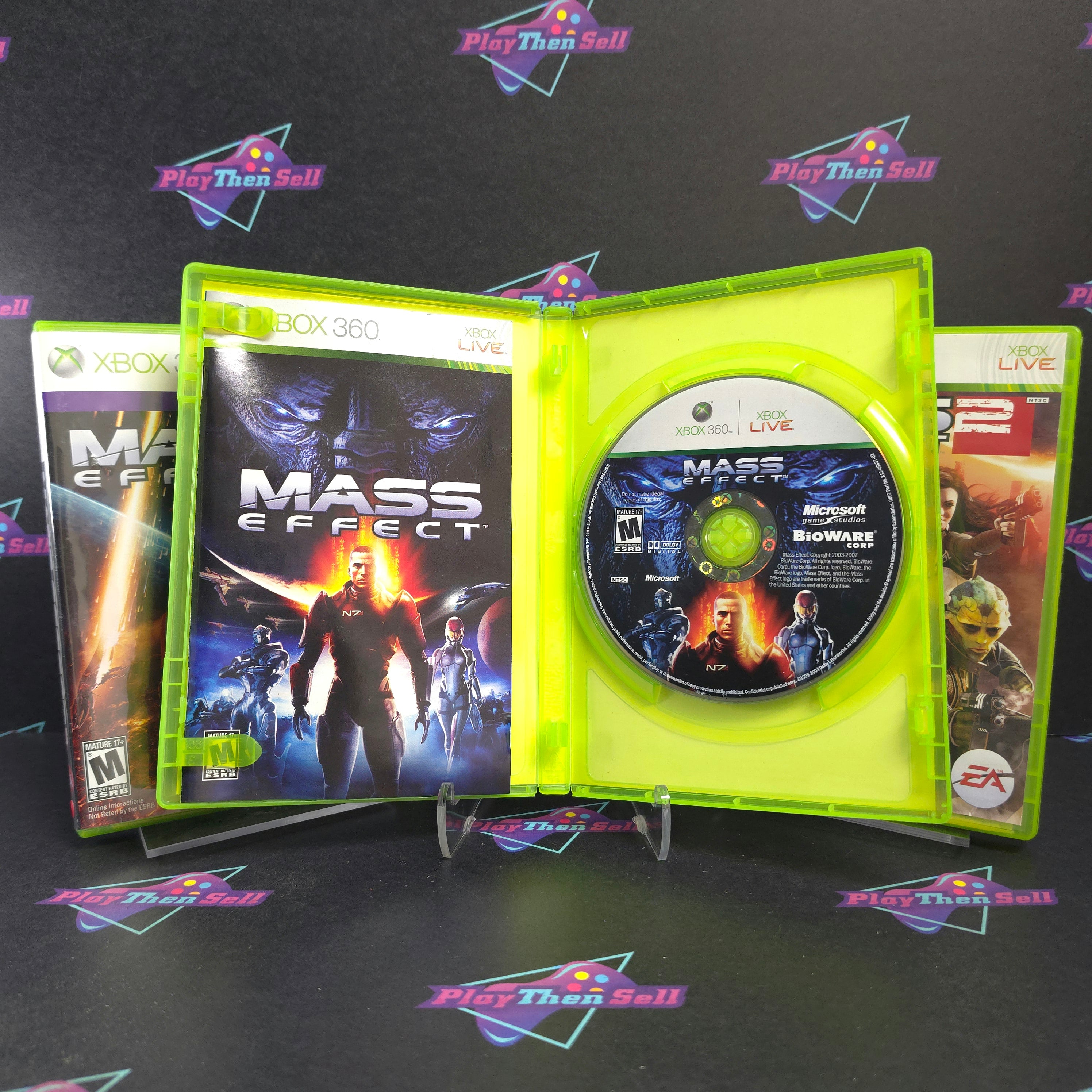 Mass Effect Collection (3-Game Lot) Xbox 360 Complete - Very Good