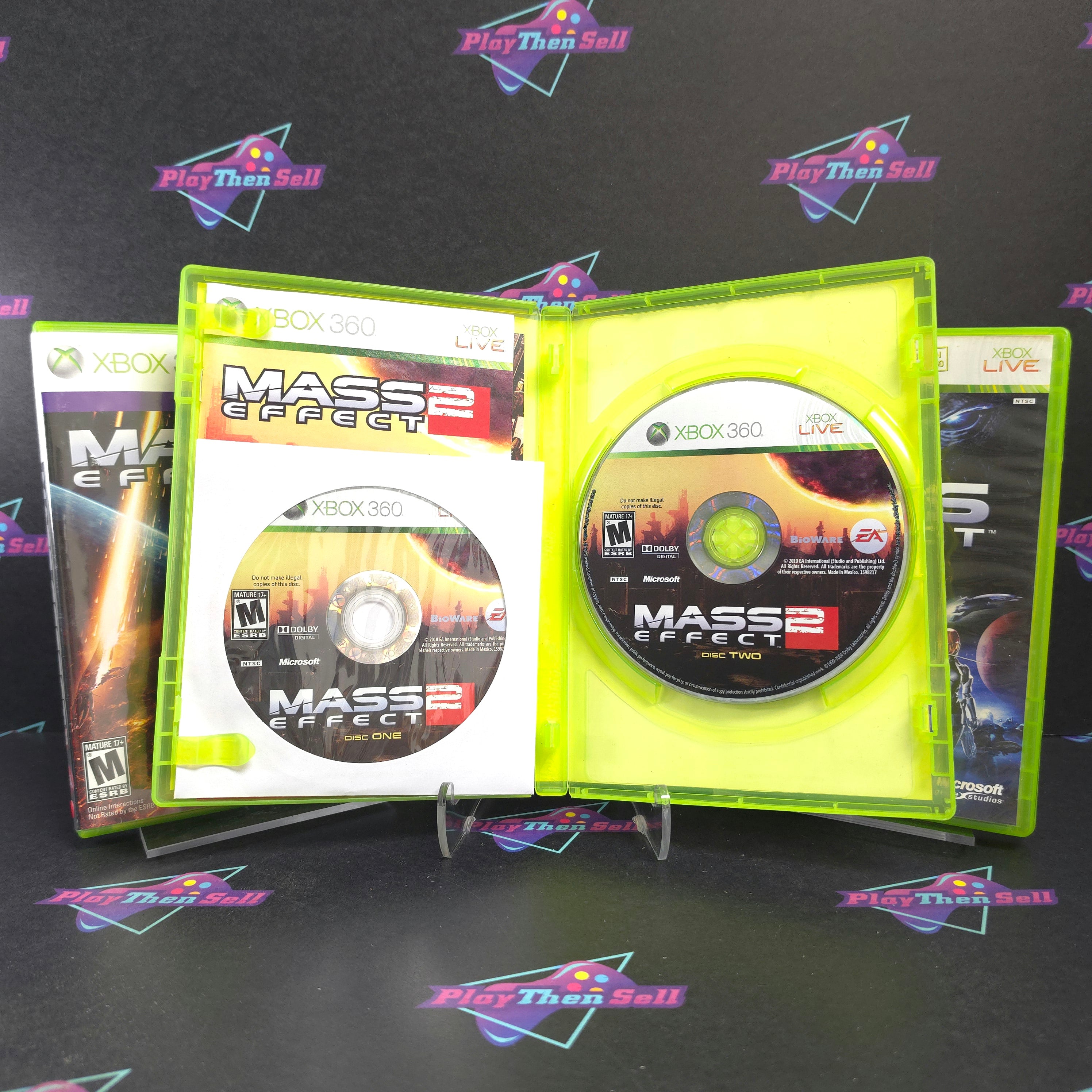 Mass Effect Collection (3-Game Lot) Xbox 360 Complete - Very Good