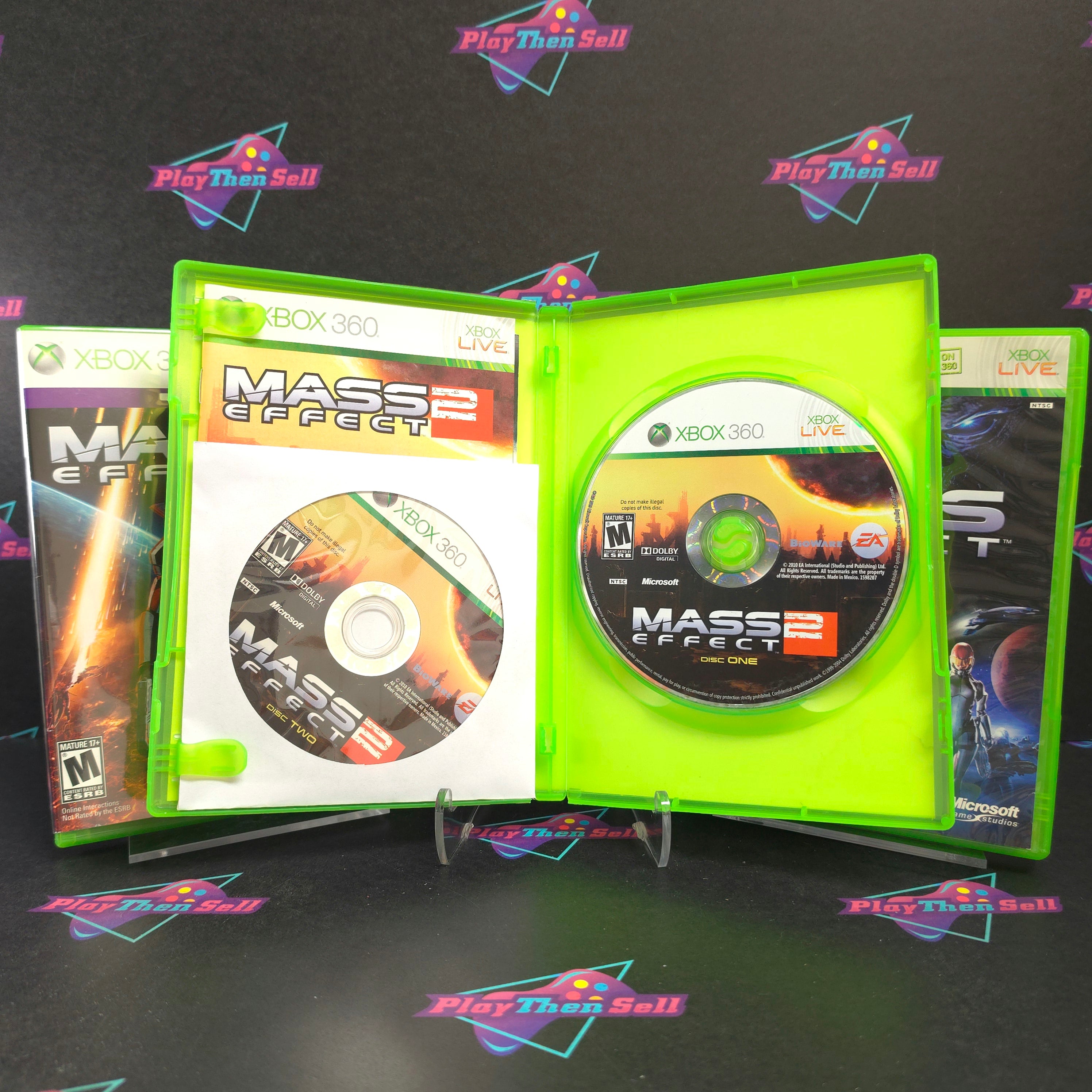 Mass Effect Collection (3-Game Lot) Bundle Xbox 360 Complete - Excellent