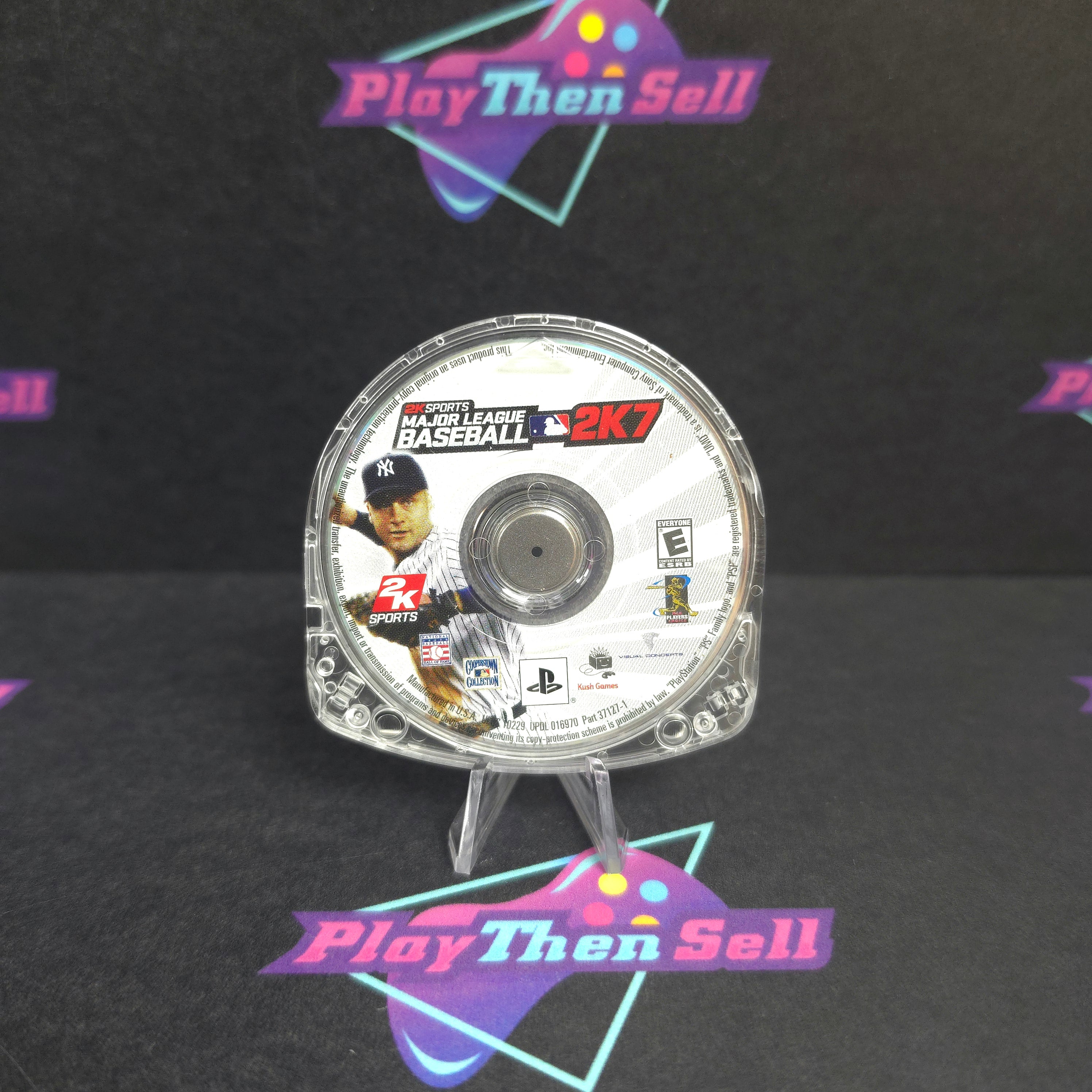 Major League Baseball 2K7 Sony PSP Clear Disc Only - Excellent