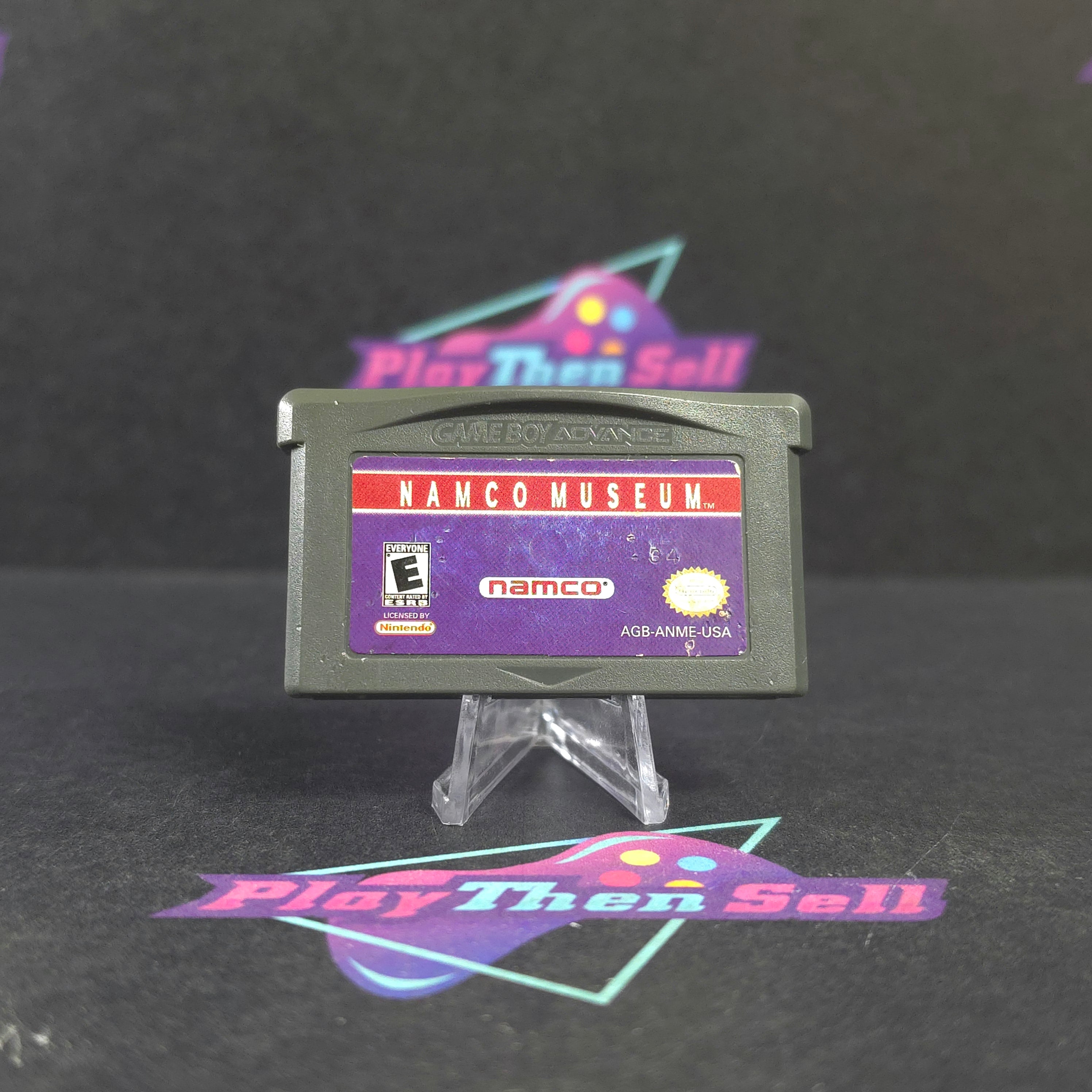 Namco Museum Game Boy Advance GBA Cart - Very Good