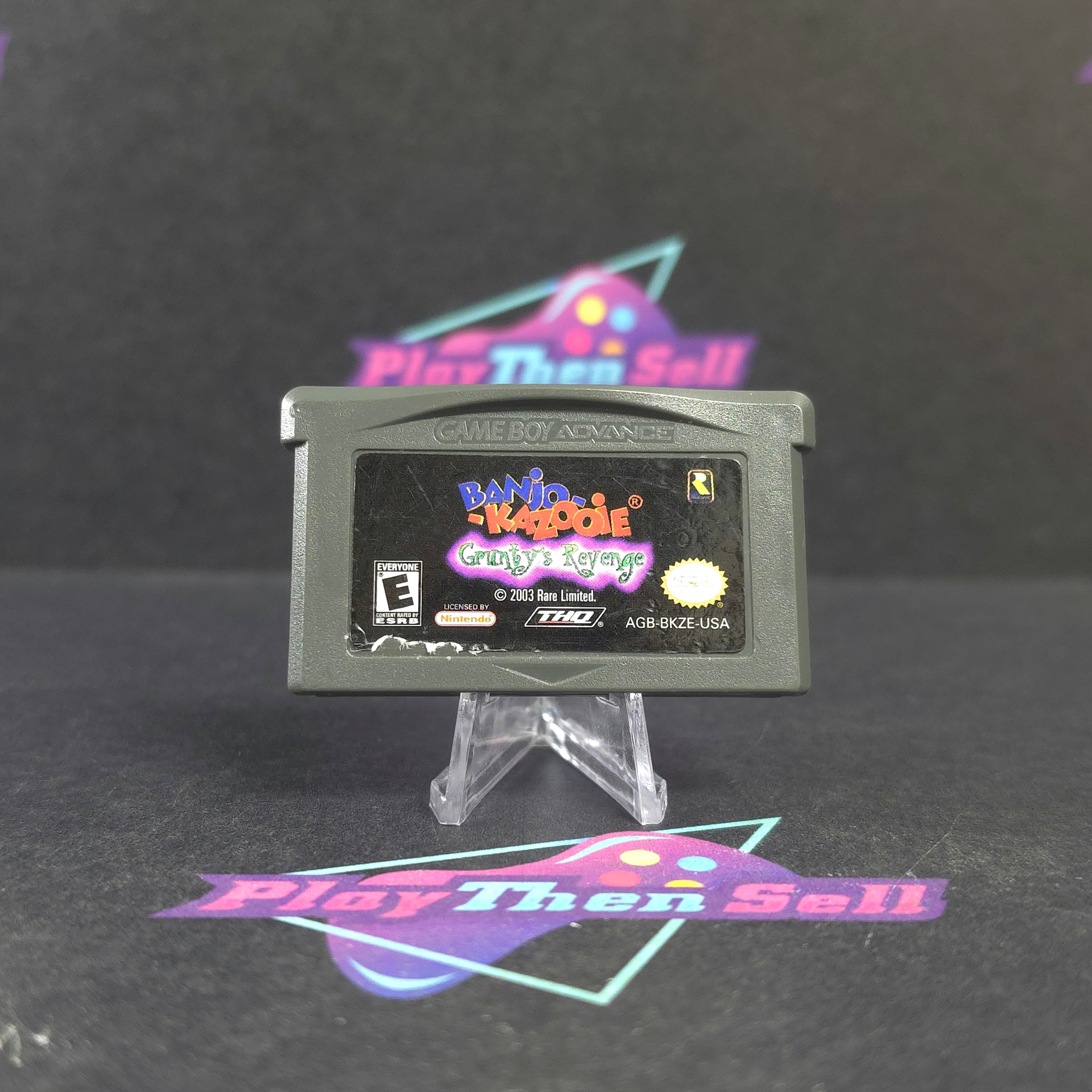 Banjo-Kazooie Grunty's Revenge Game Boy Advance GBA Cart - Very Good