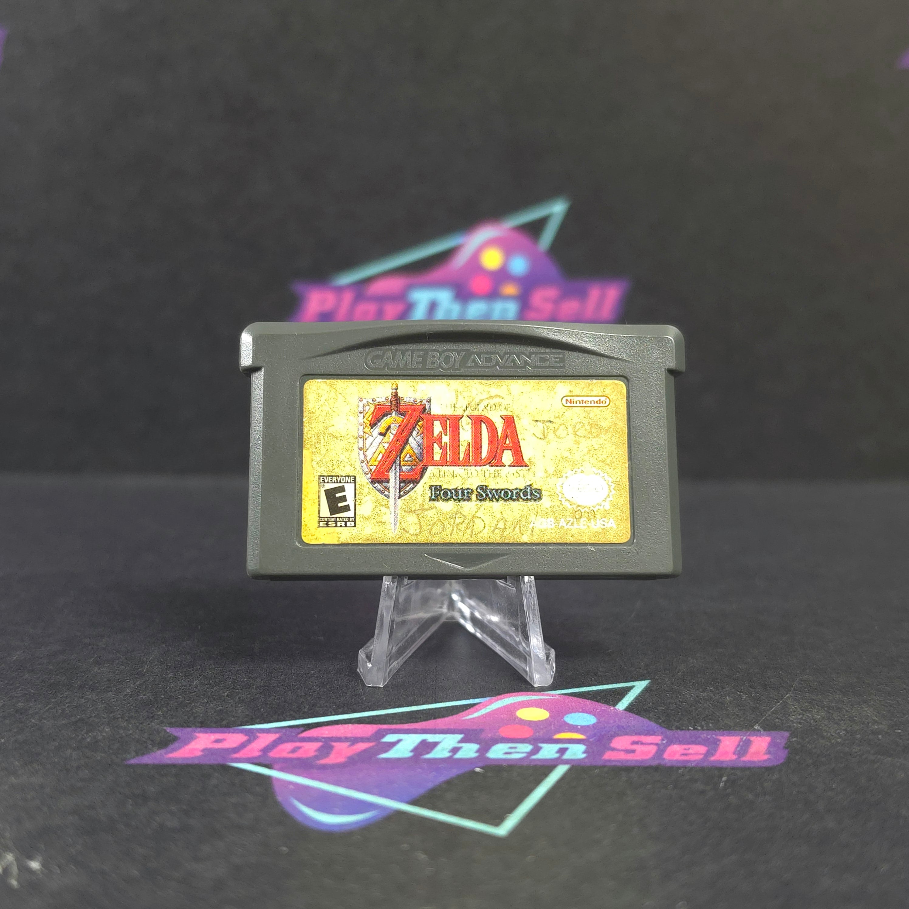Legend of Zelda A Link to the Past Four Swords Game Boy Advance GBA Cart - Very Good