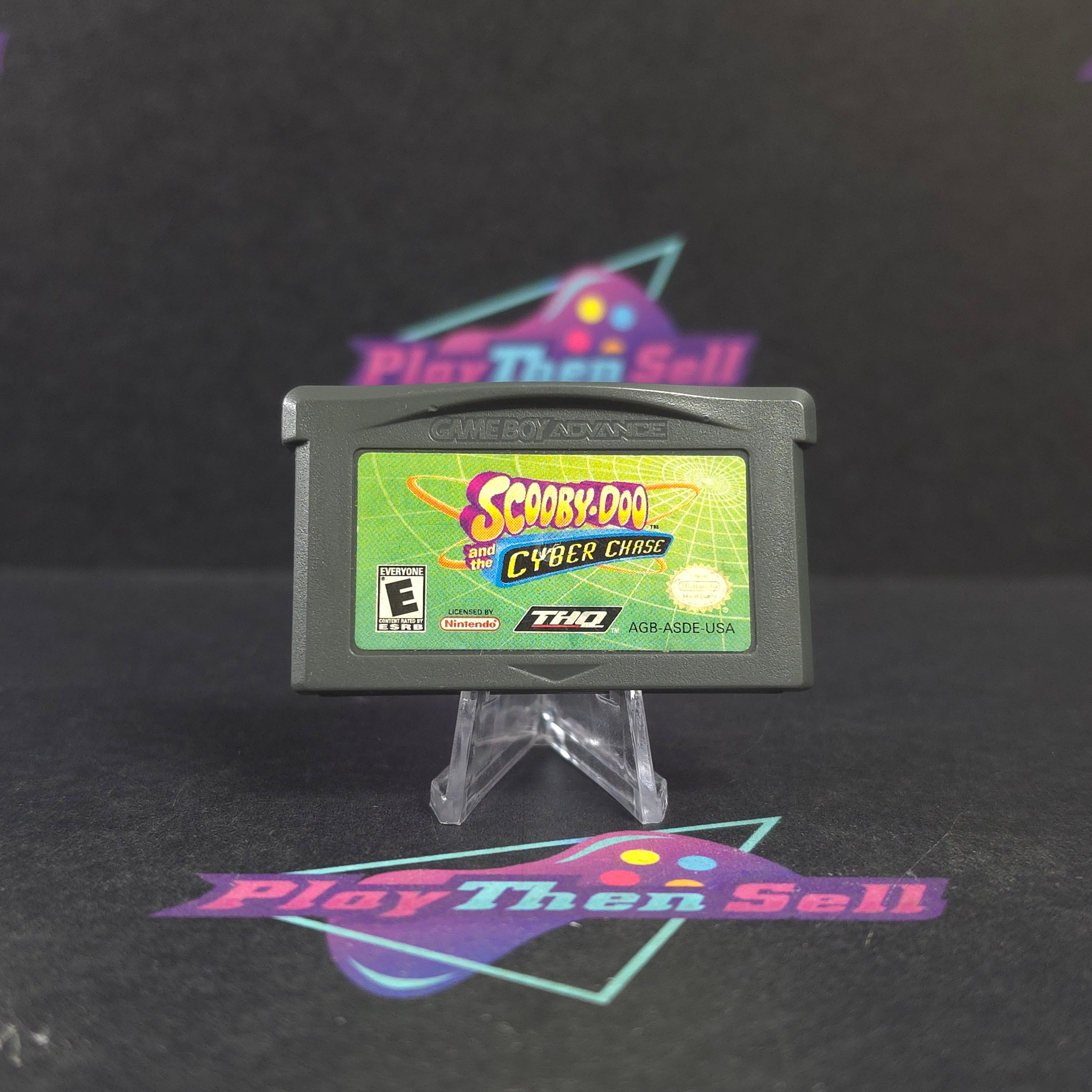 Scooby-Doo and the Cyber Chase Game Boy Advance GBA Cart - Excellent