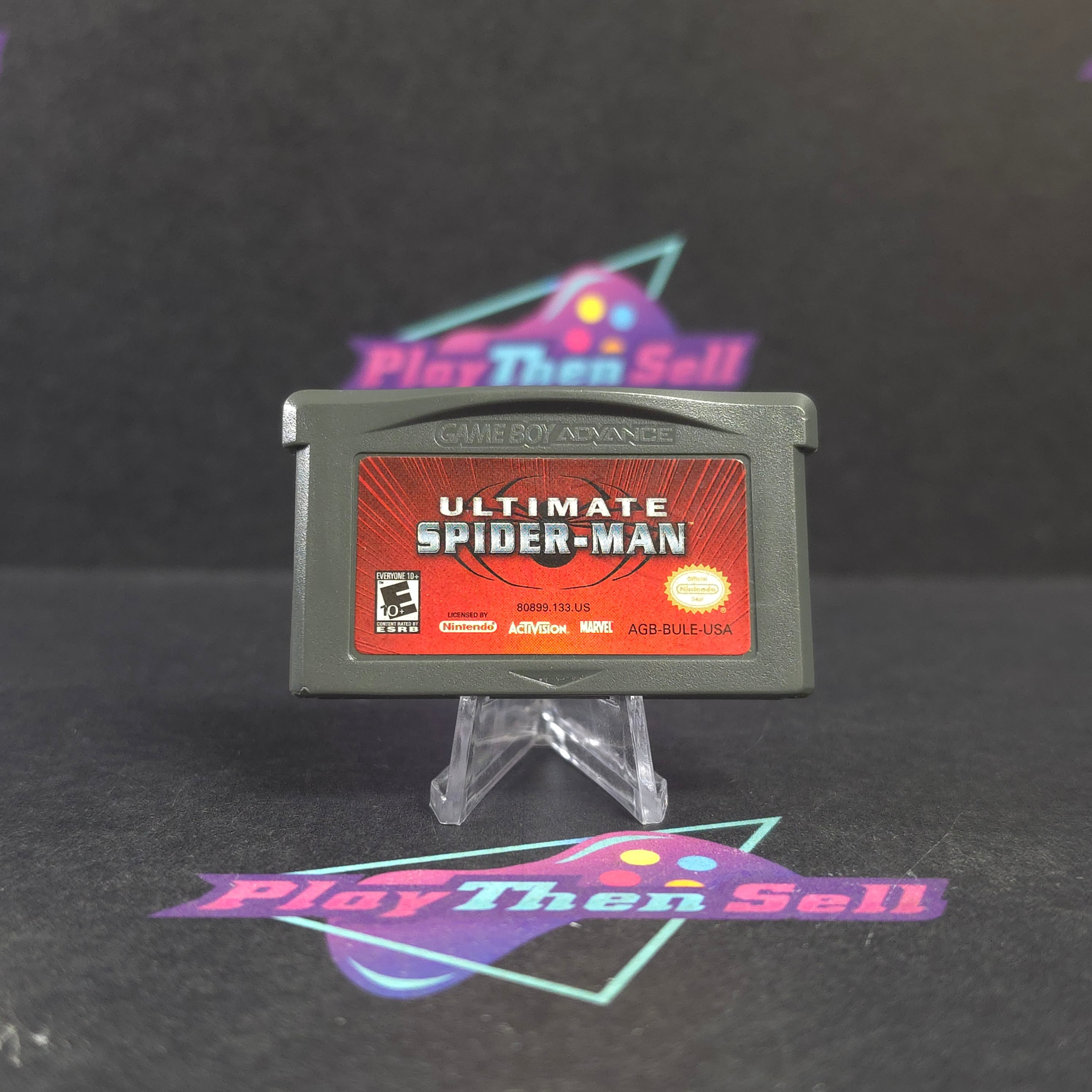 Ultimate Spider-Man Game Boy Advance GBA Cart - Excellent