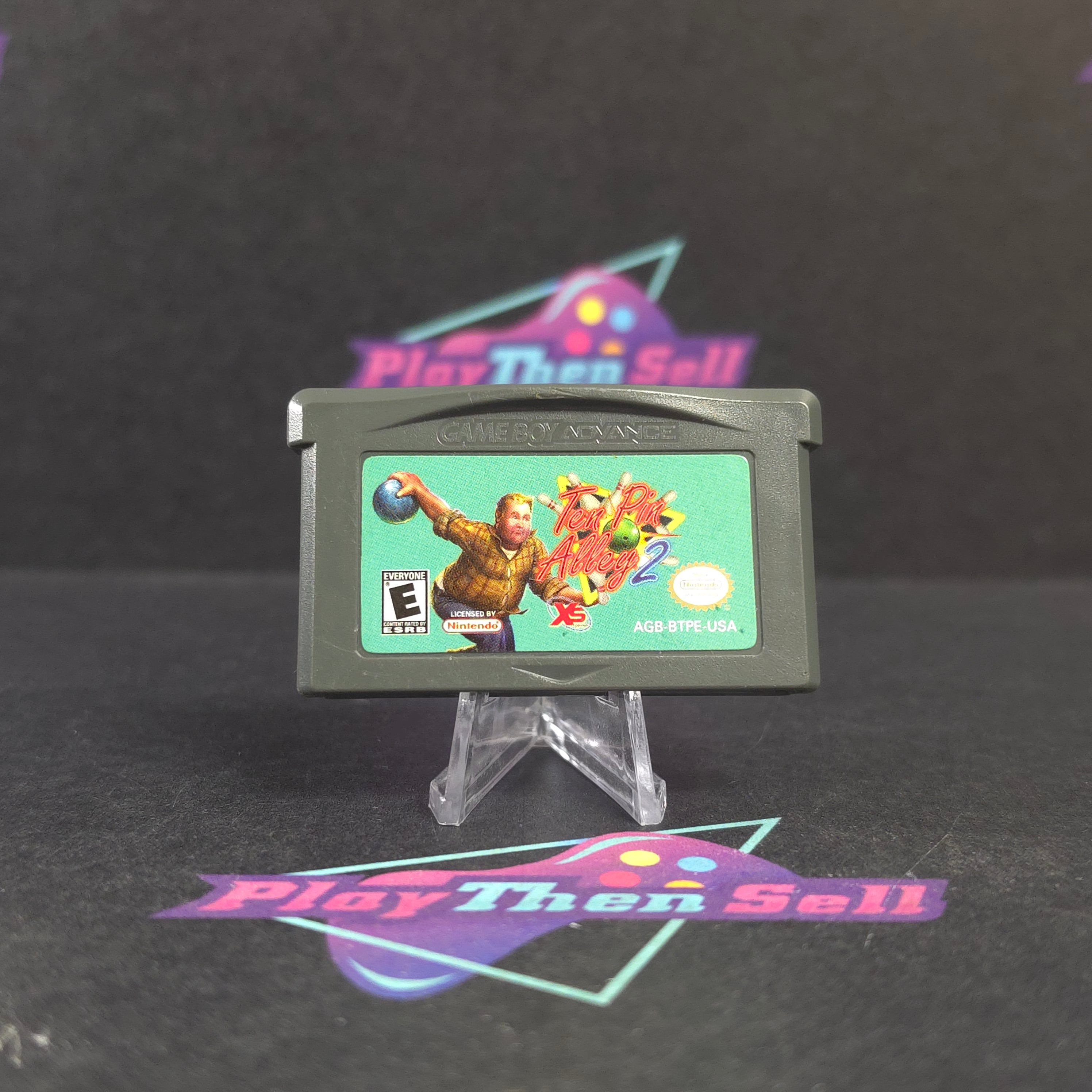 Ten Pin Alley 2 Game Boy Advance GBA Cart - Excellent