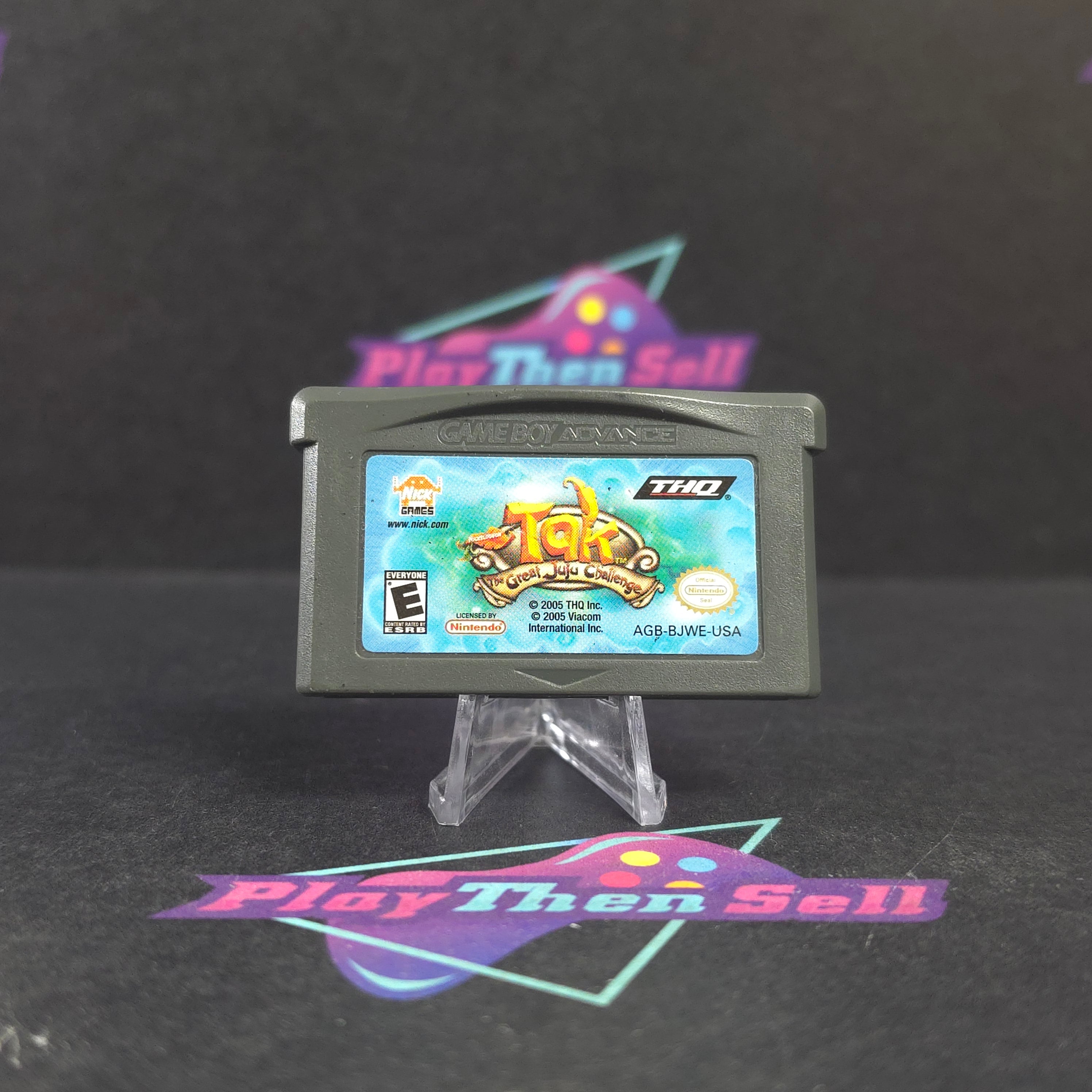 Tak The Great Juju Challenge Game Boy Advance GBA Cart - Excellent