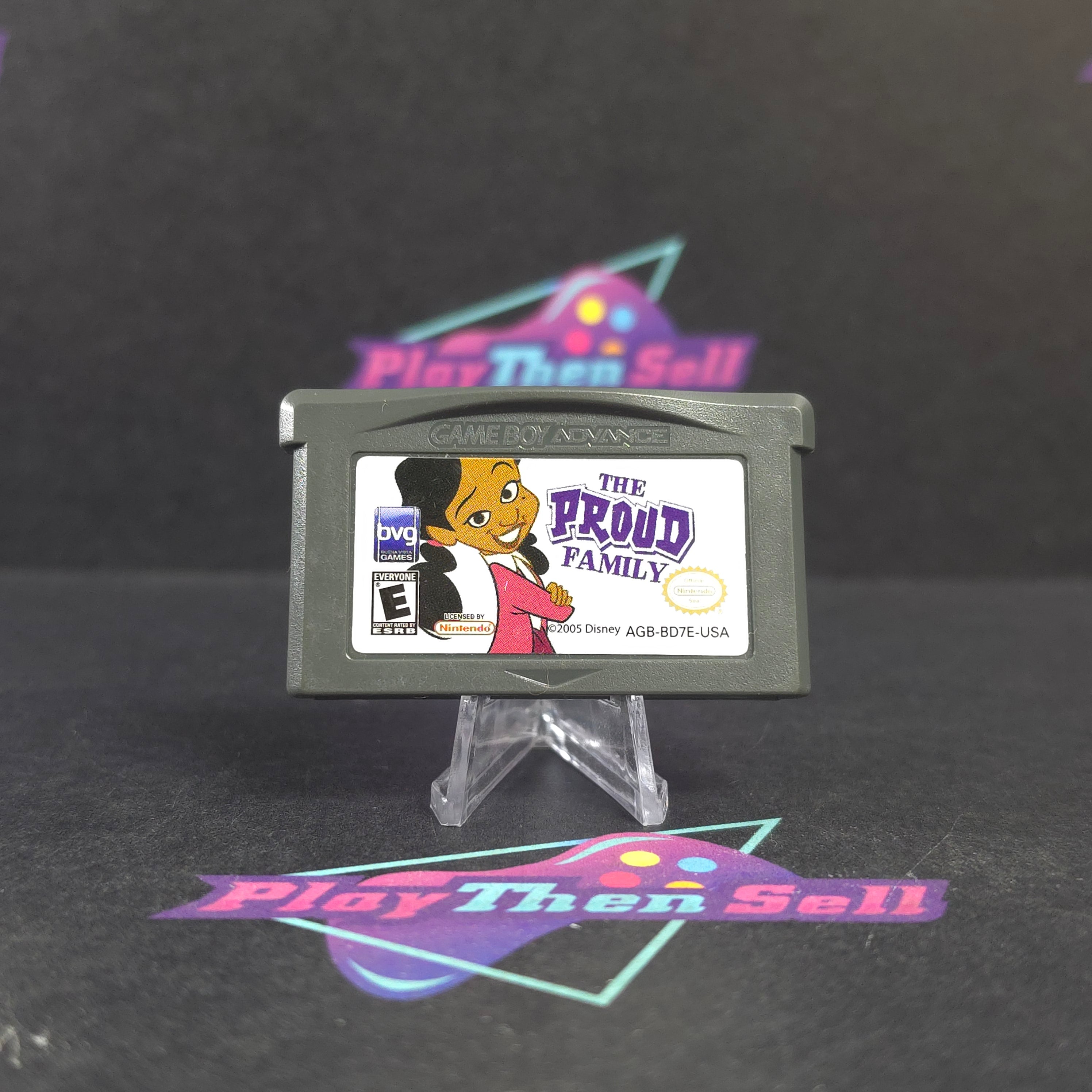 The Proud Family Game Boy Advance GBA Cart - Excellent
