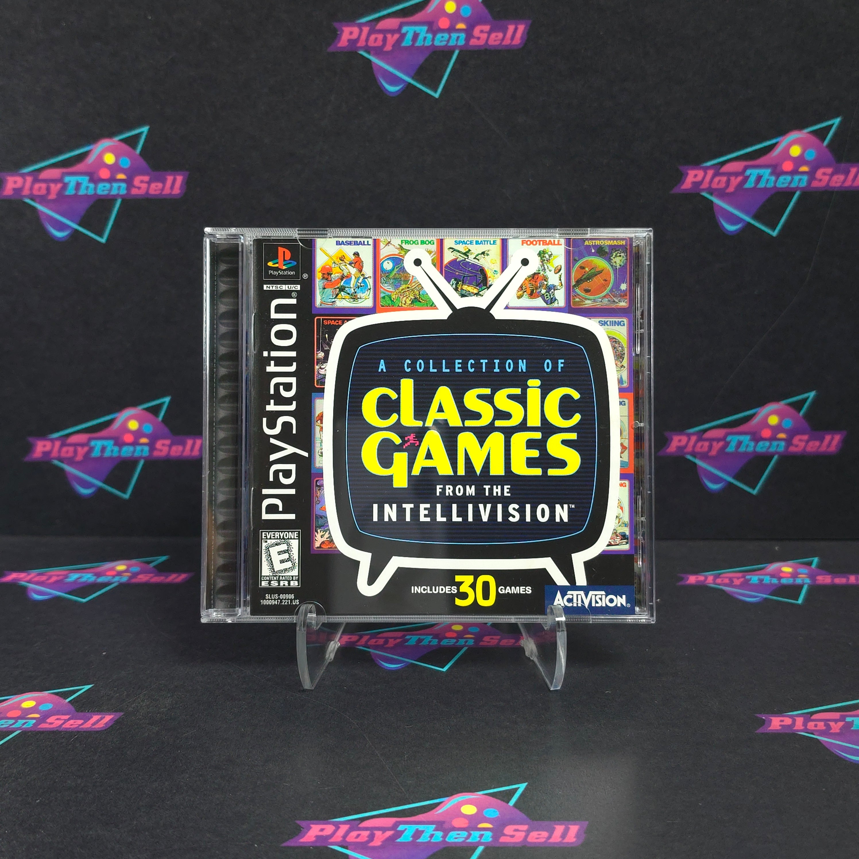 Intellivision Classic Games PS1 PlayStation 1 + Reg Complete - Excellent