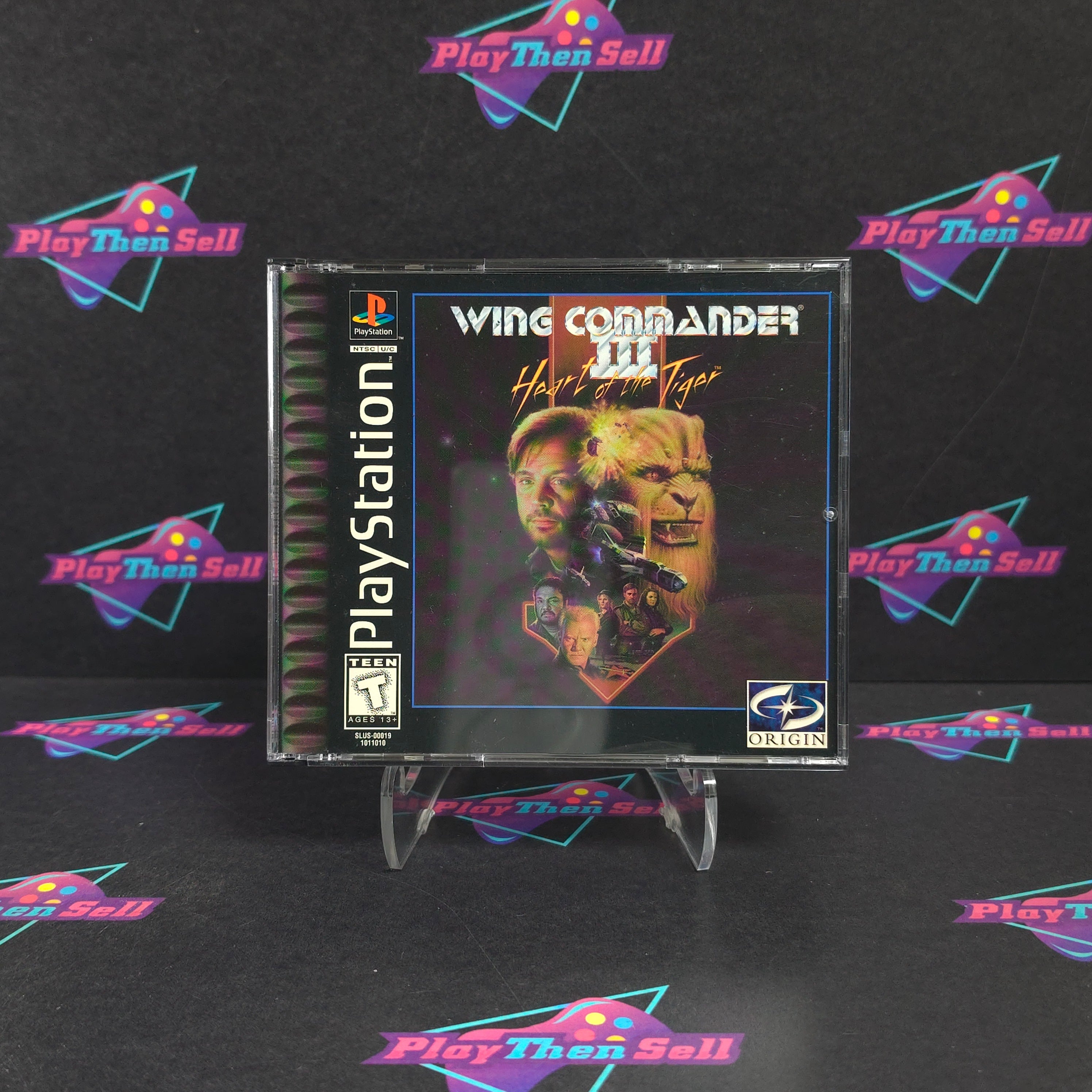 Wing Commander III (3) Heart of the Tiger PS1 PlayStation 1 Complete - Excellent