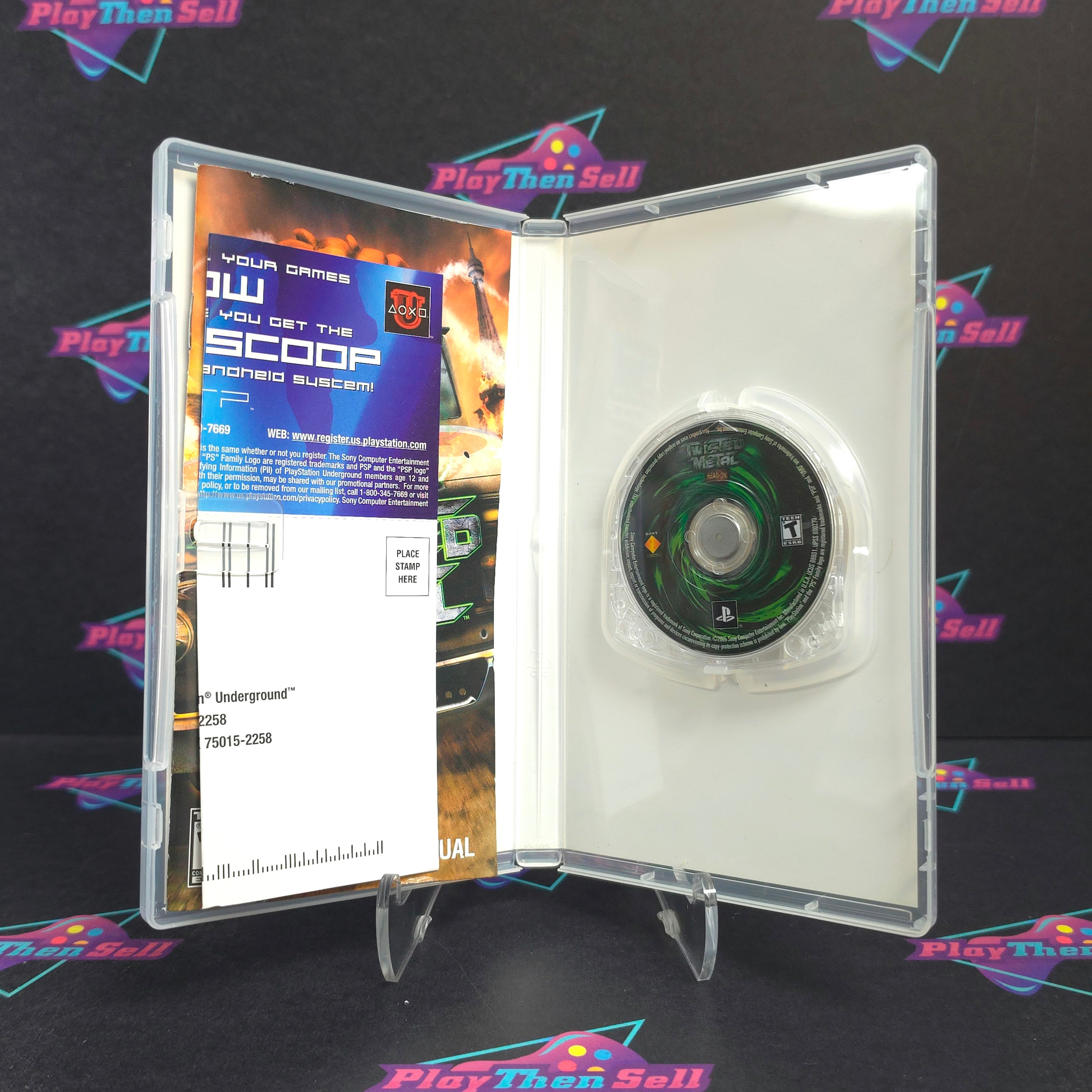 Twisted Metal Head-On Sony PSP + Reg/Clear Disc Complete - Excellent