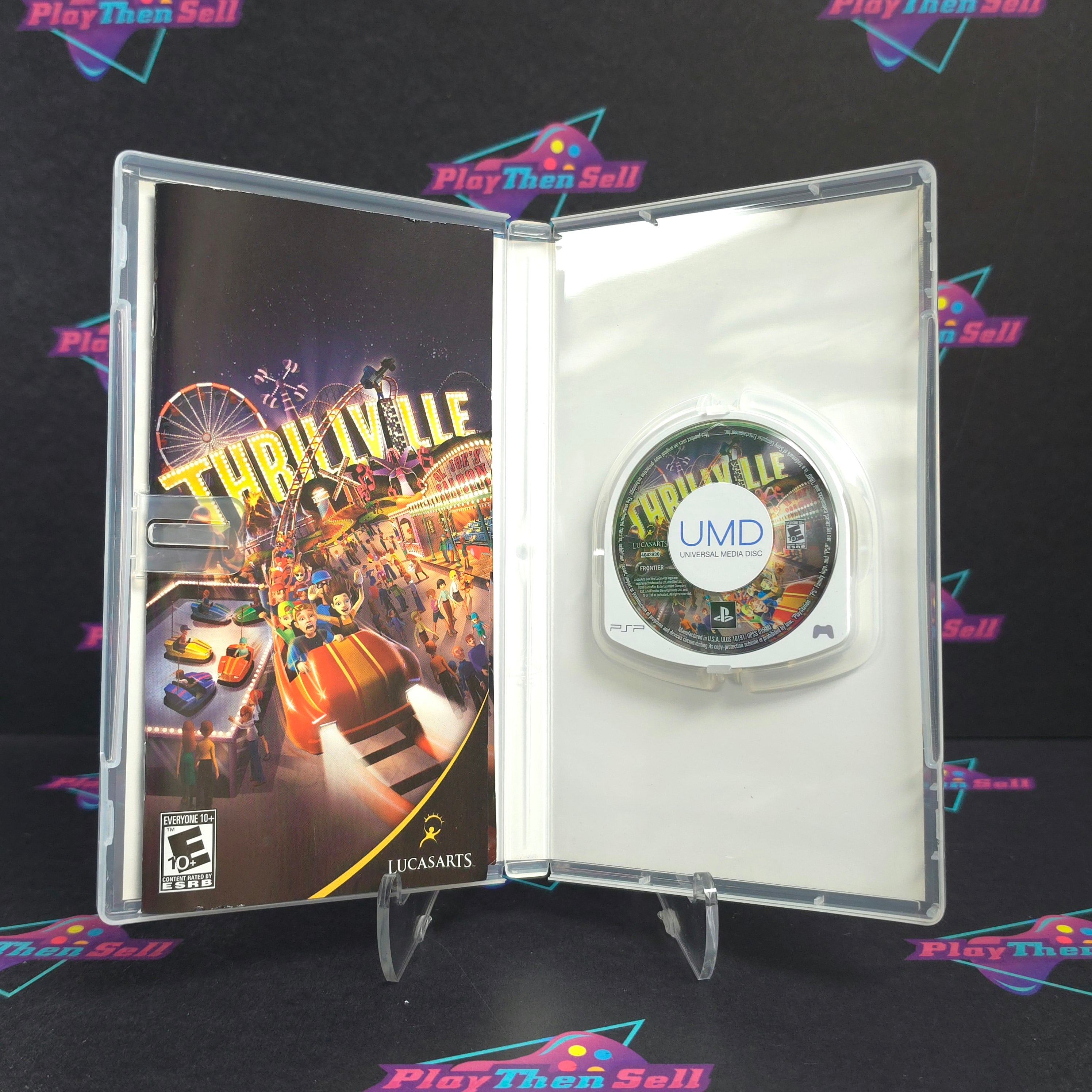 Thrillville Sony PSP Complete - Excellent