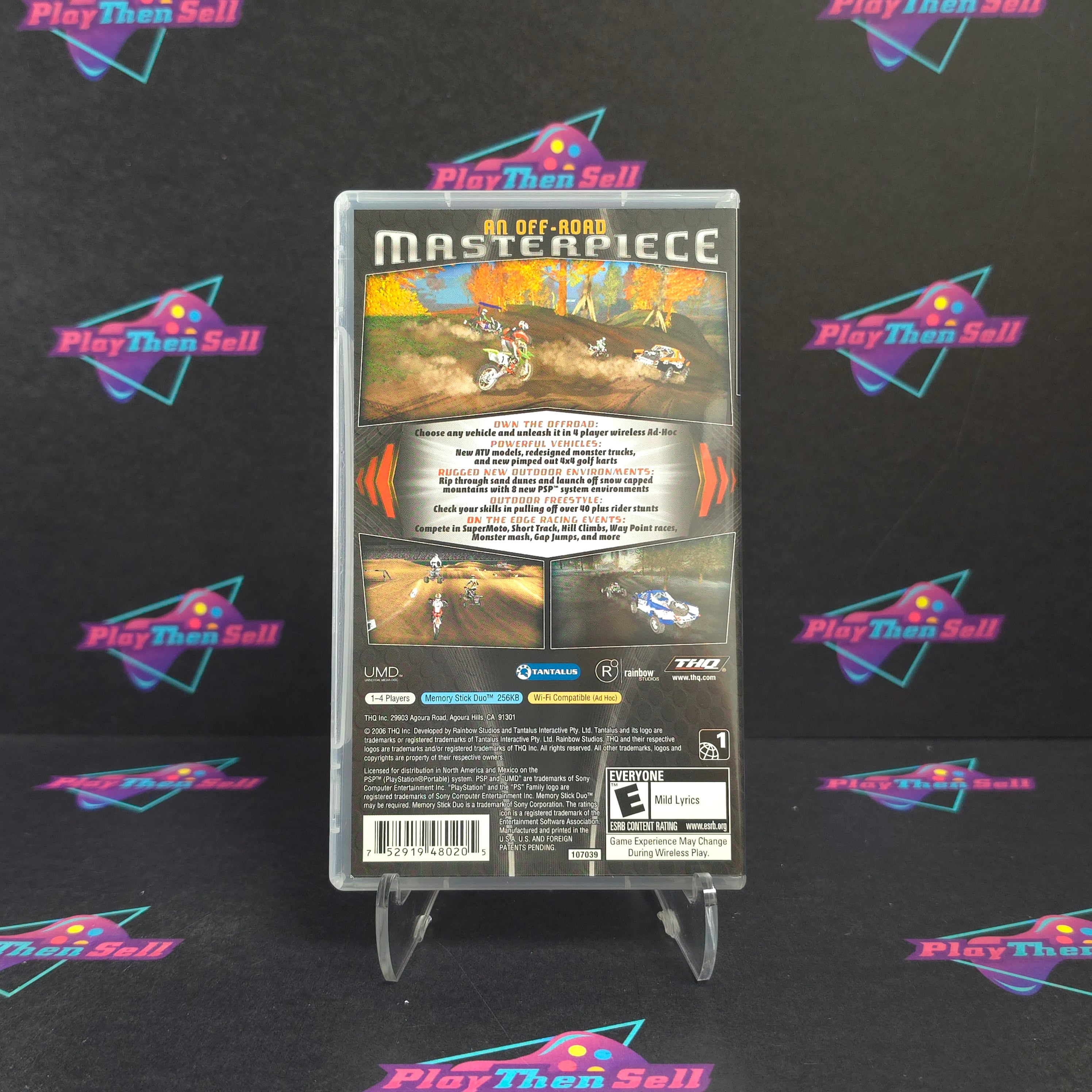 MX vs ATV On The Edge Sony PSP Complete - Excellent