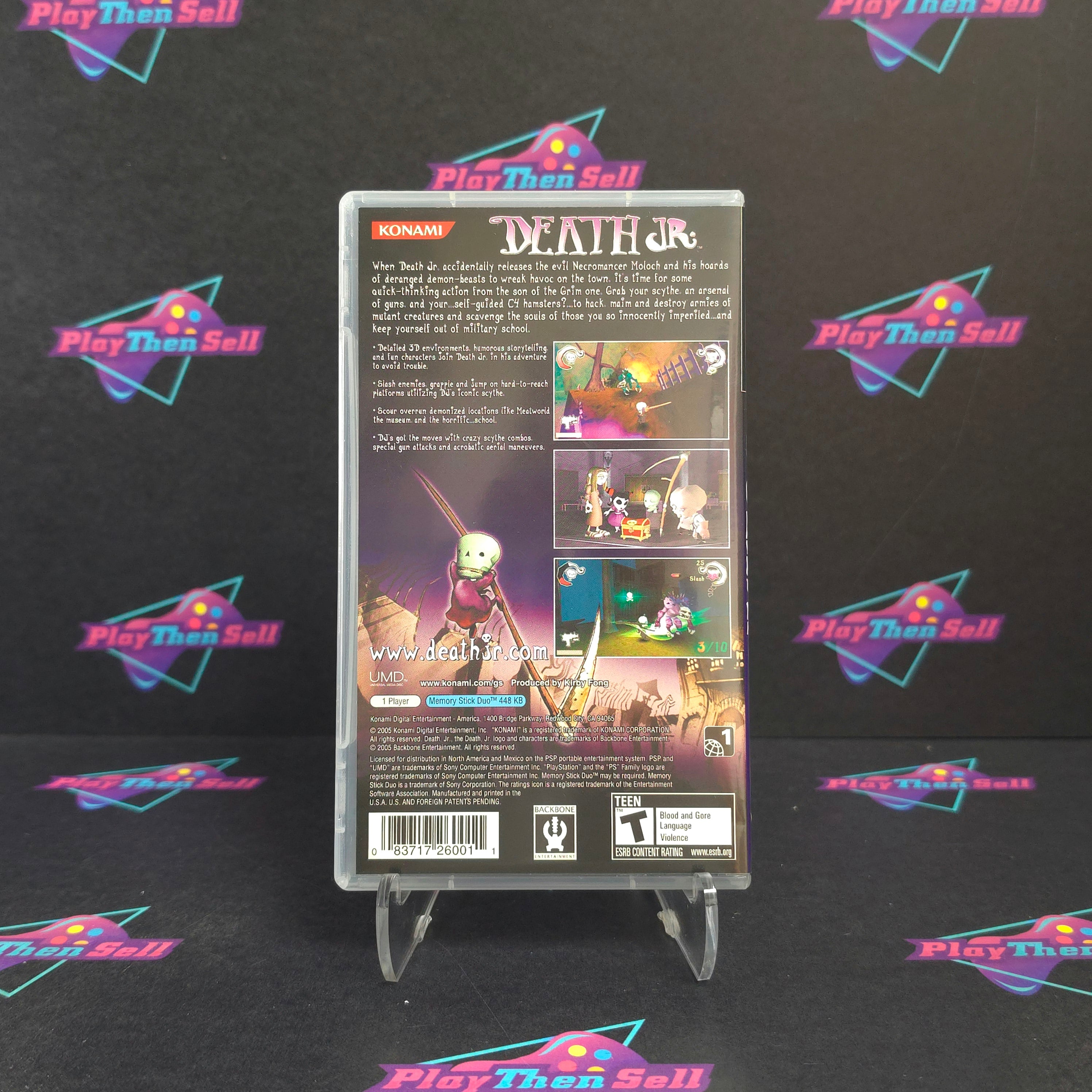 Death Jr Sony PSP Clear Disc Complete - Excellent
