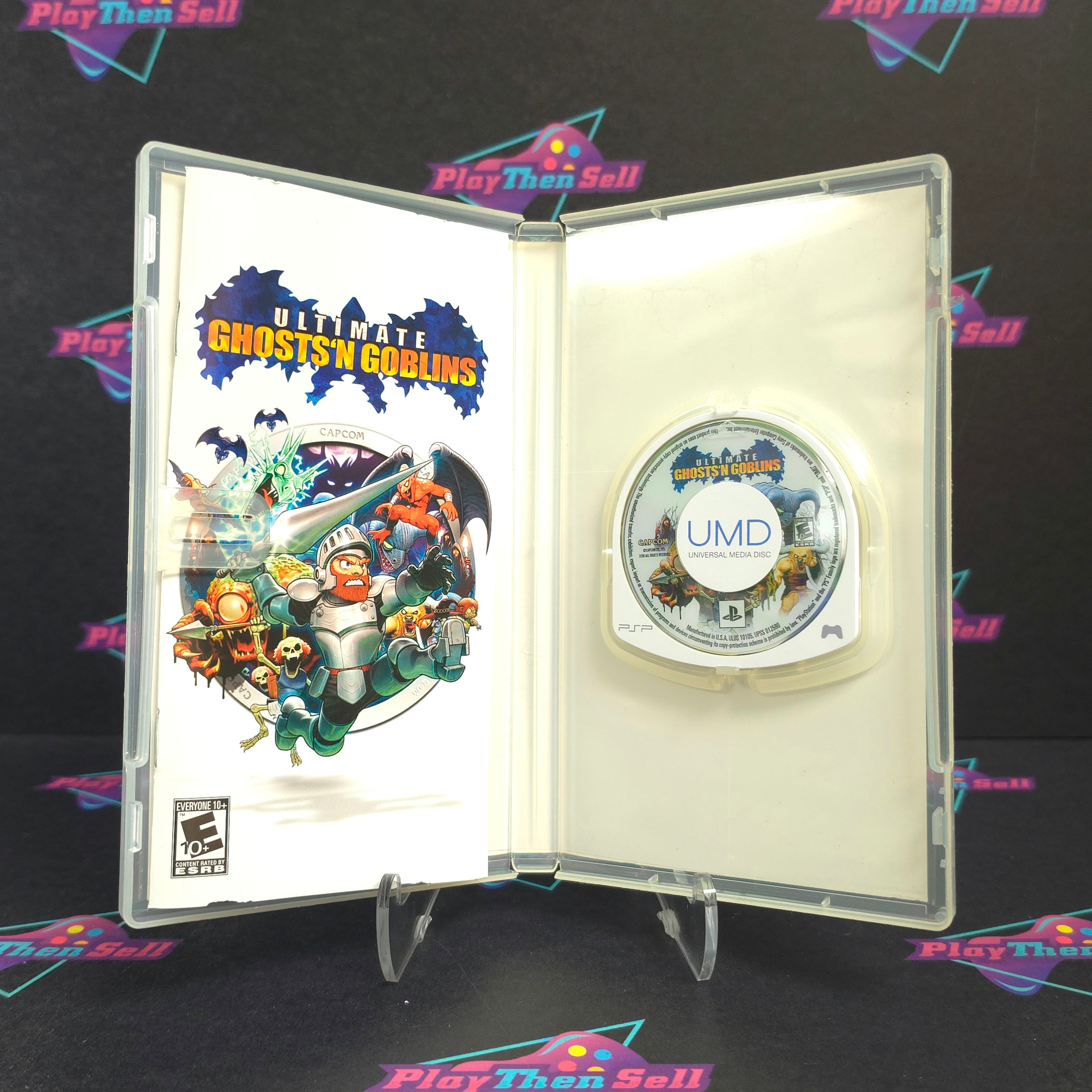 Ultimate Ghosts 'n Goblins Sony PSP Complete - Very Good