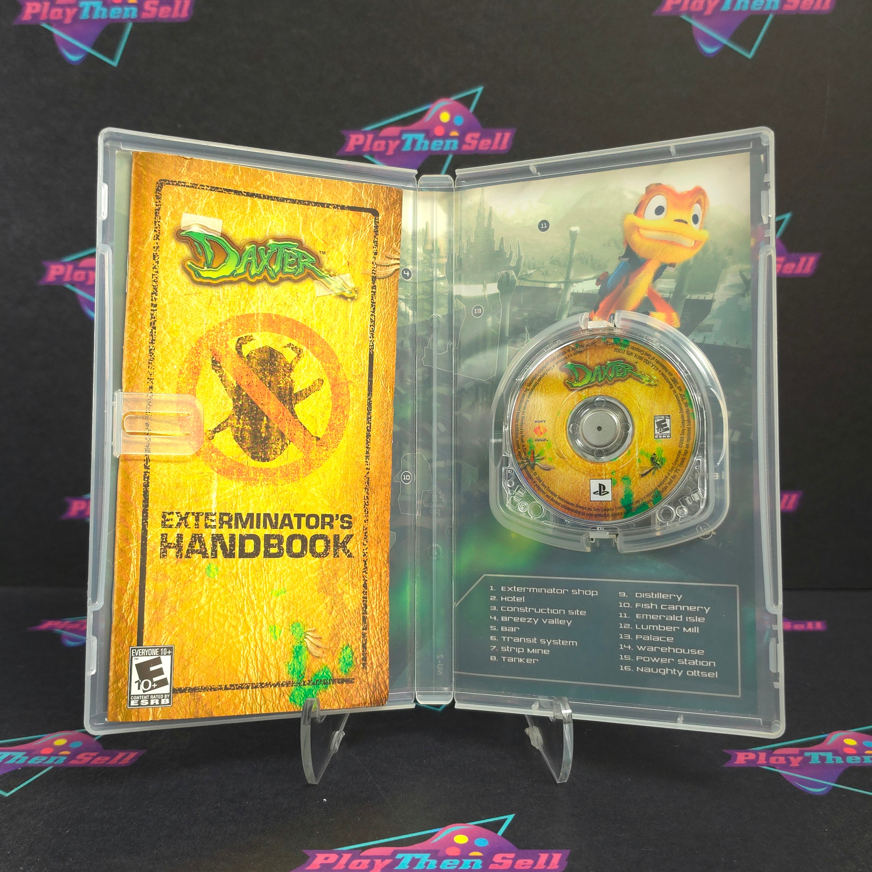 Daxter Sony PSP + Reg Clear Disc Complete - Very Good