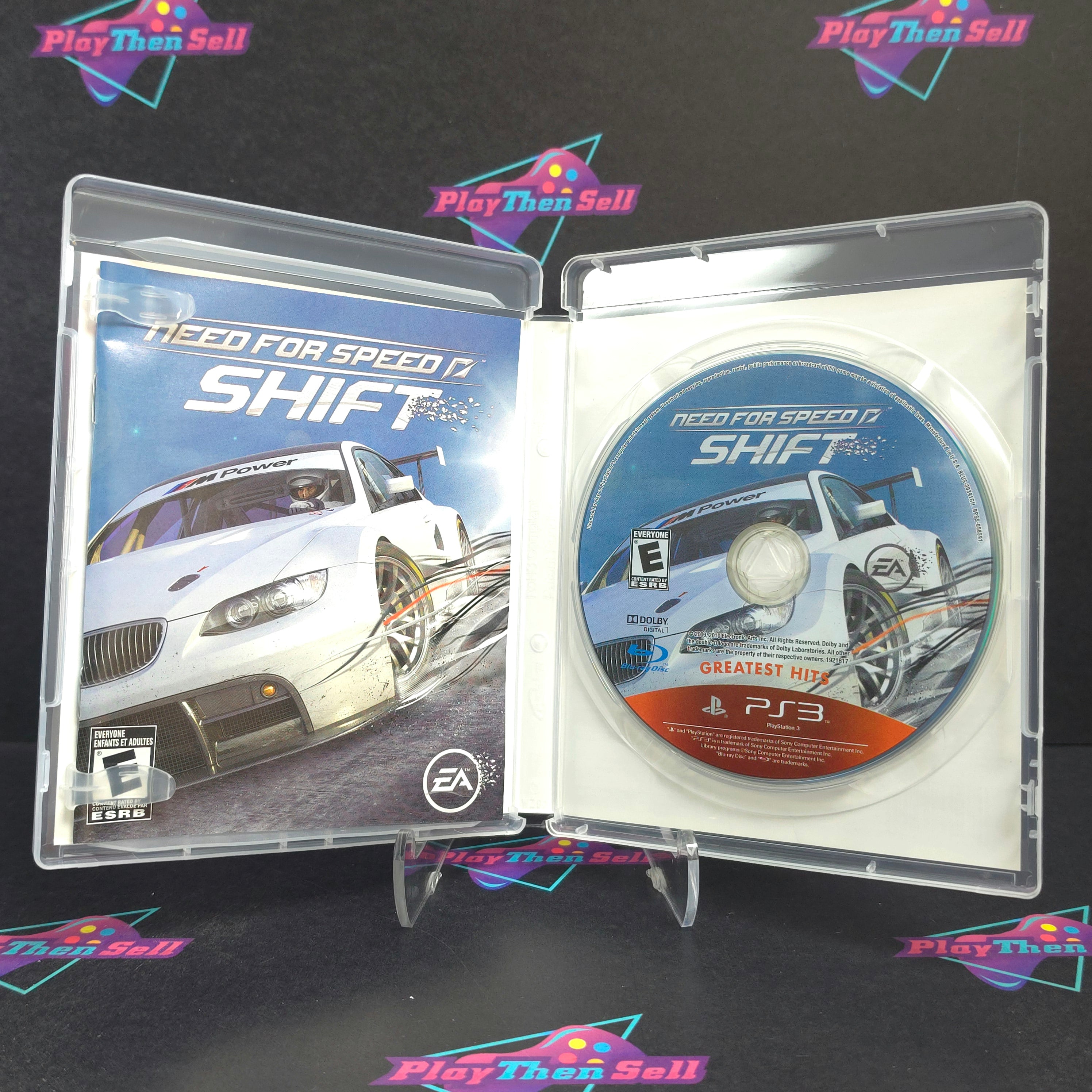 Need for Speed Shift PS3 PlayStation 3 GH Complete - Excellent