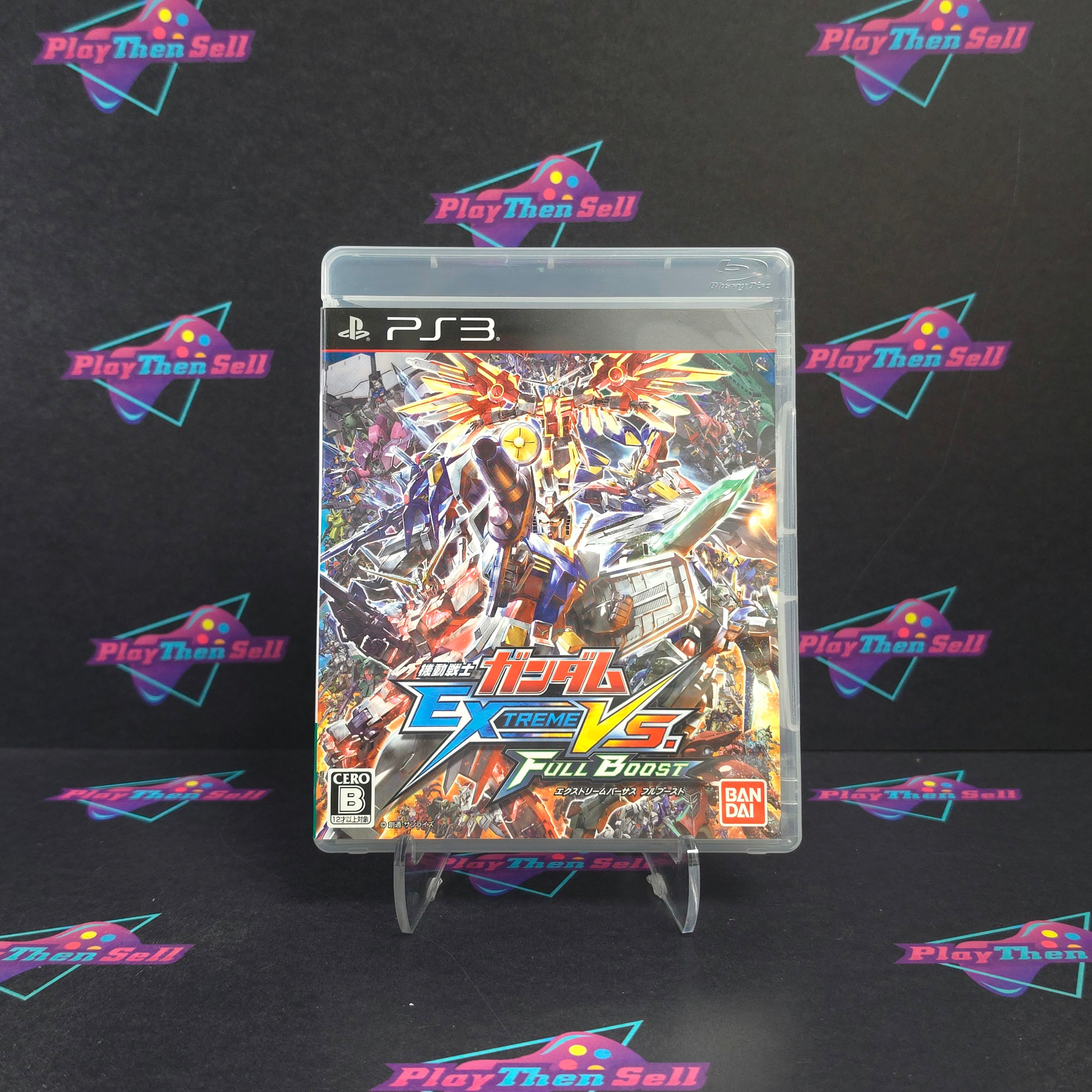 Mobile Suit Gundam Extreme vs Full Boost PS3 PlayStation 3 Japan Import CIB - Excellent