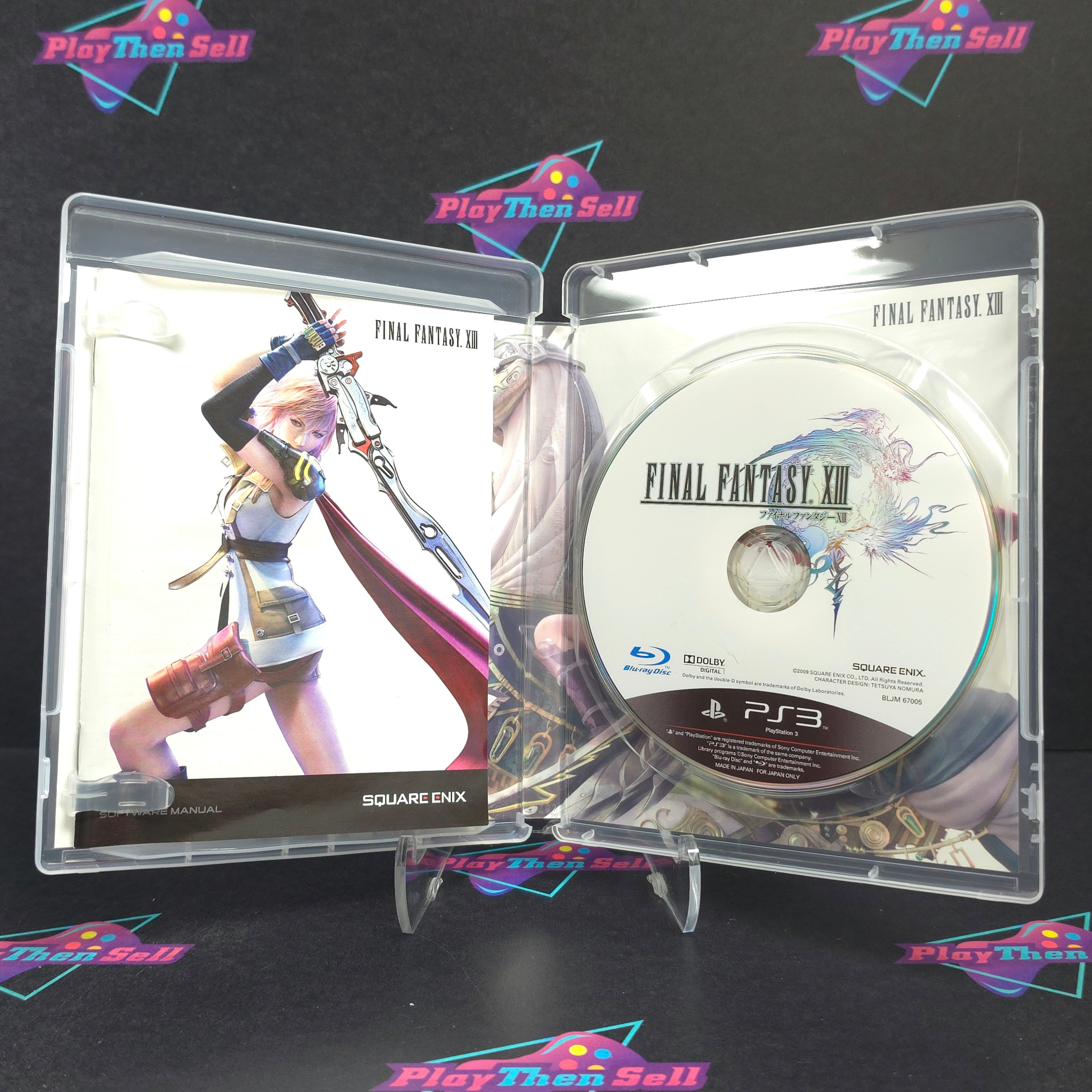 Final Fantasy XIII (13) PS3 PlayStation 3 Japan Import Complete - Excellent