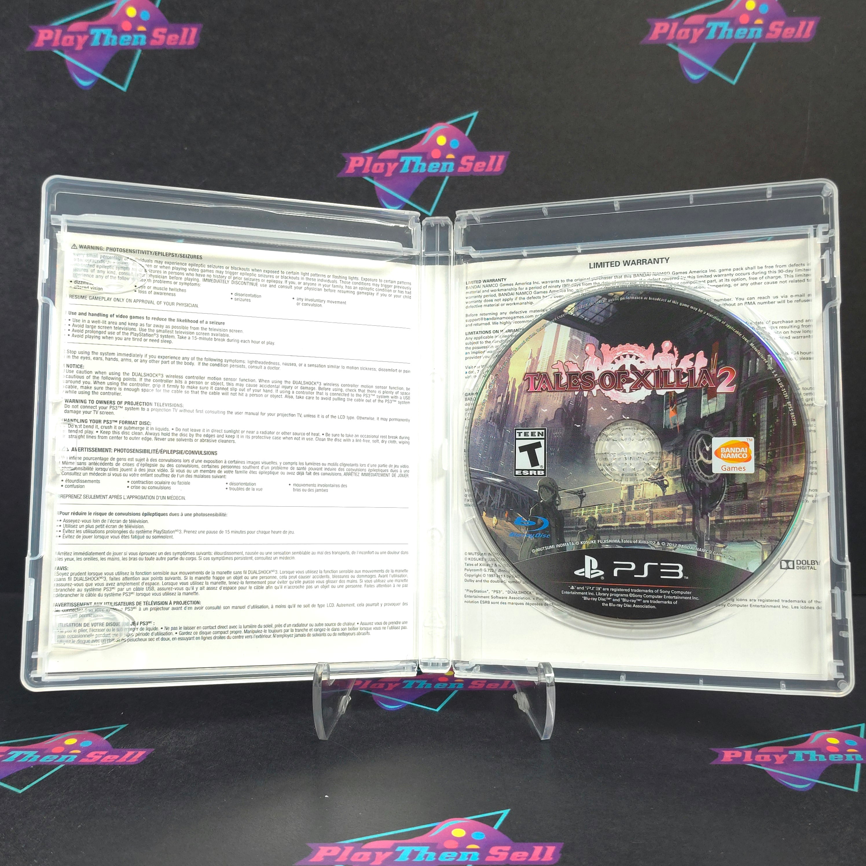 Tales of Xillia 2 PS3 PlayStation 3 Complete - Excellent
