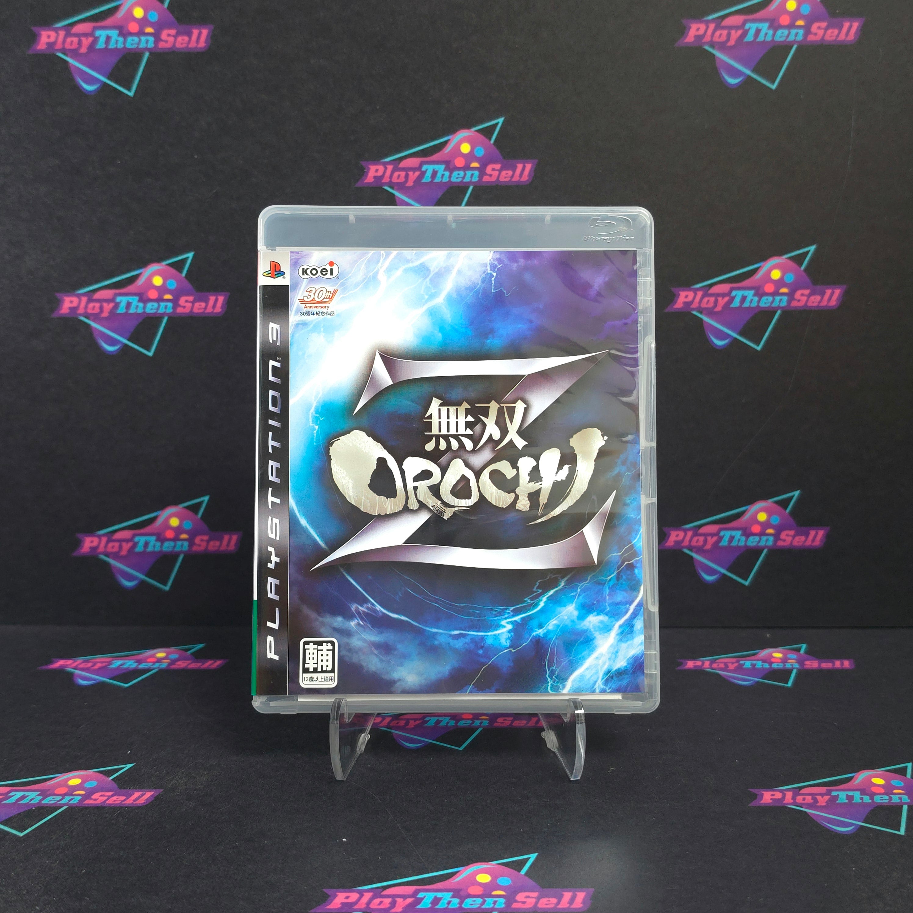 Musou Orochi Z Warriors Orochi PS3 PlayStation 3 Japan Import Complete - Excellent