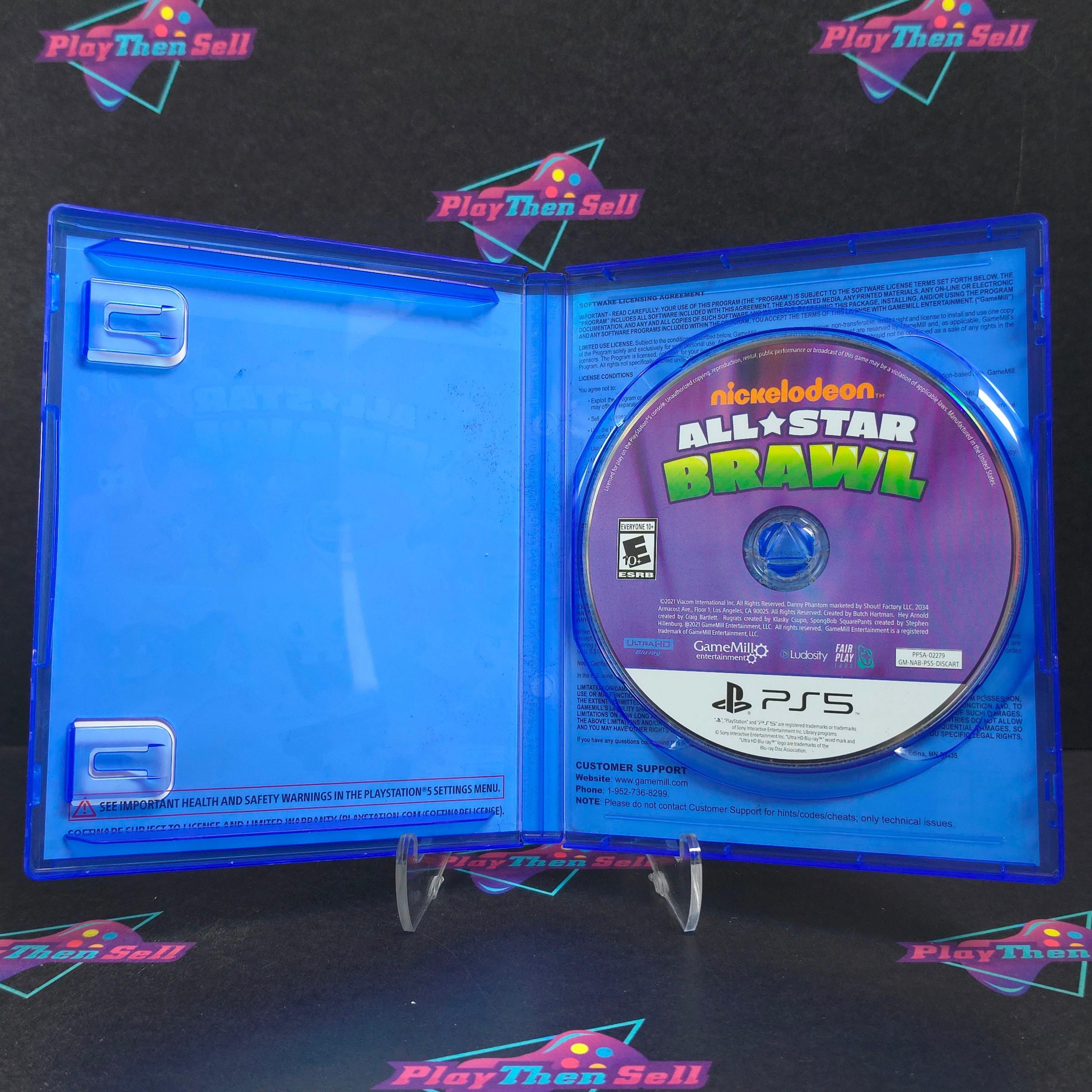 Nickelodeon All Star Brawl PS5 PlayStation 5 Complete - Excellent