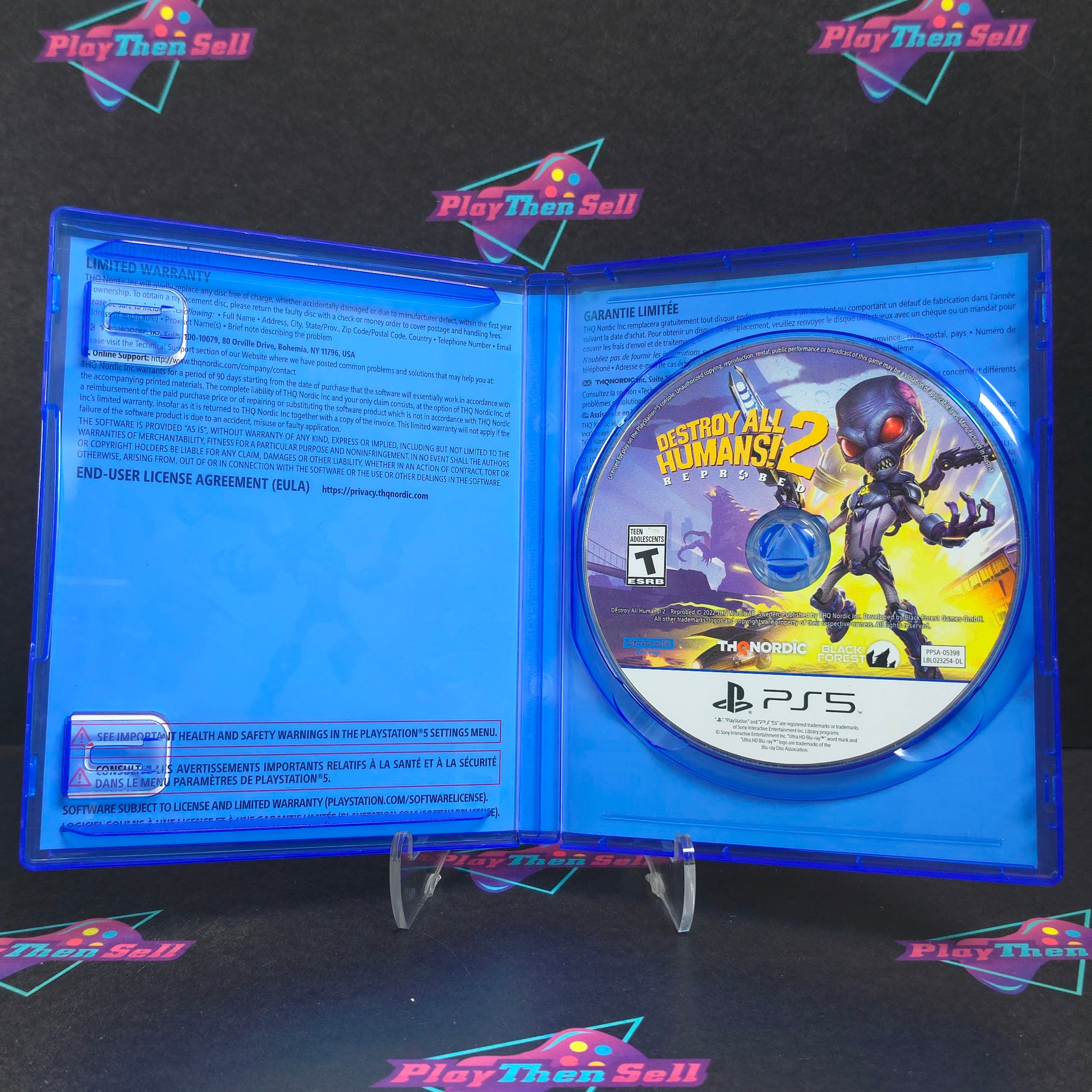 Destroy All Humans 2 Reprobed PS5 PlayStation 5 Complete - Excellent