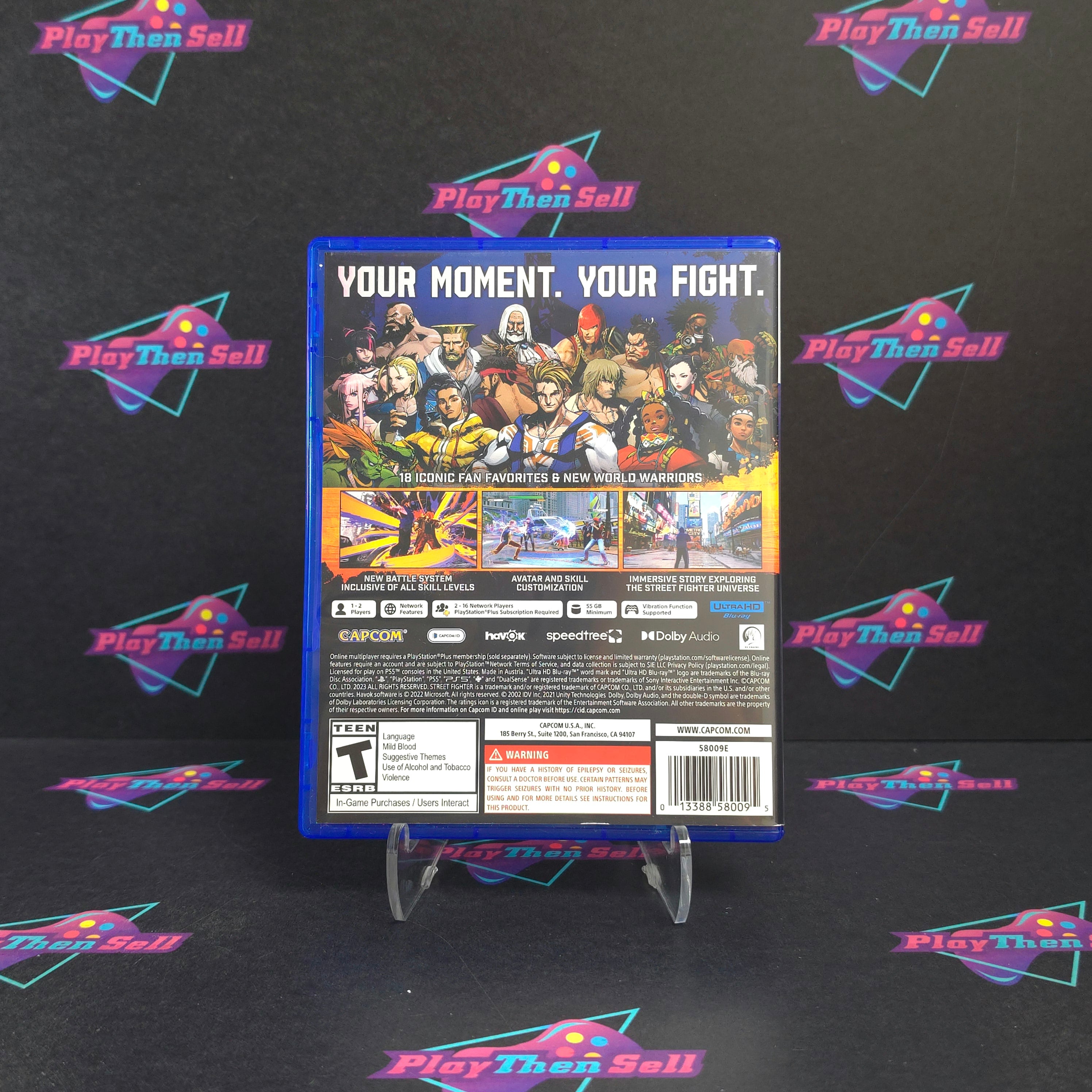Street Fighter 6 PS5 PlayStation 5 Complete - Excellent