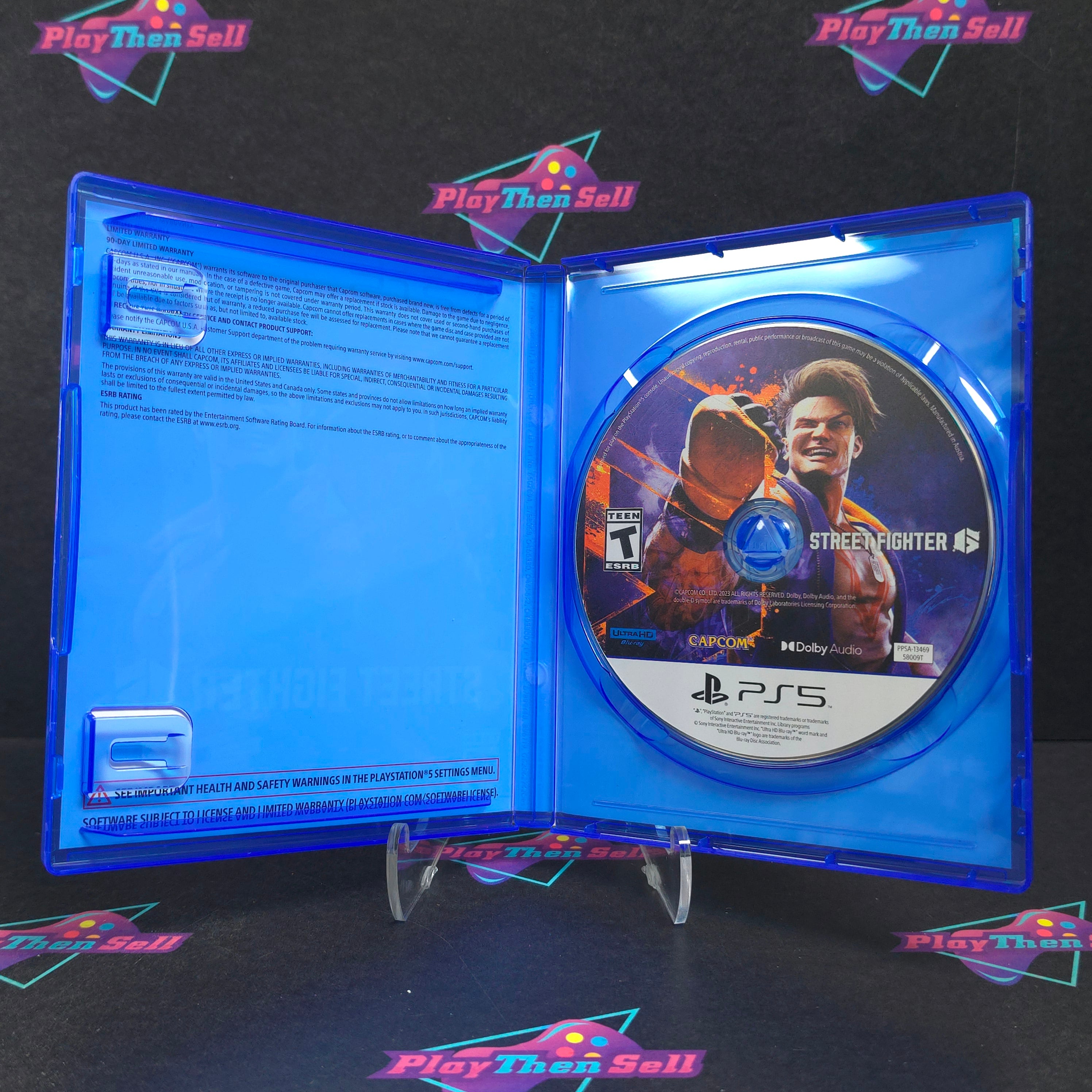 Street Fighter 6 PS5 PlayStation 5 Complete - Excellent