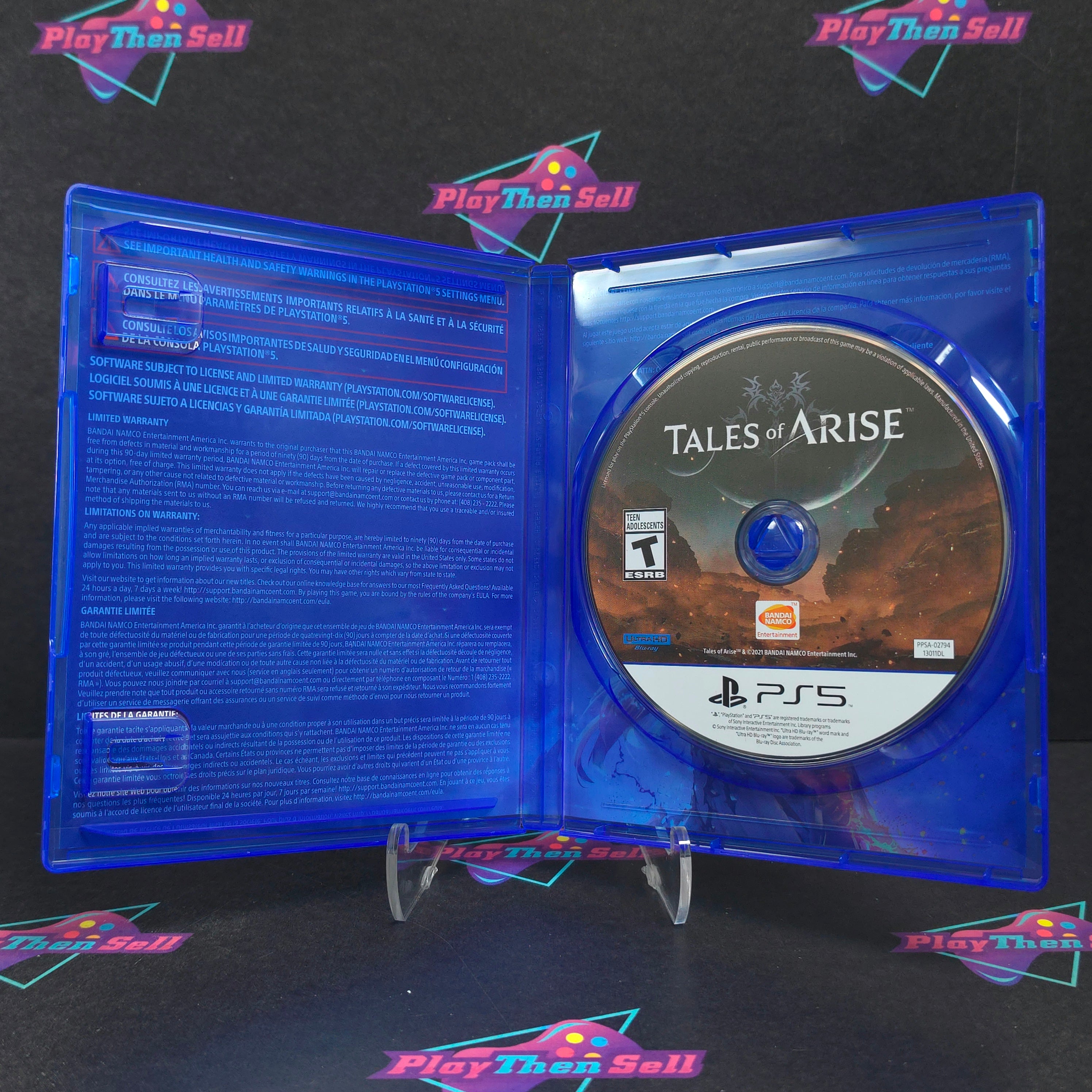 Tales of Arise PS5 PlayStation 5 Complete - Excellent