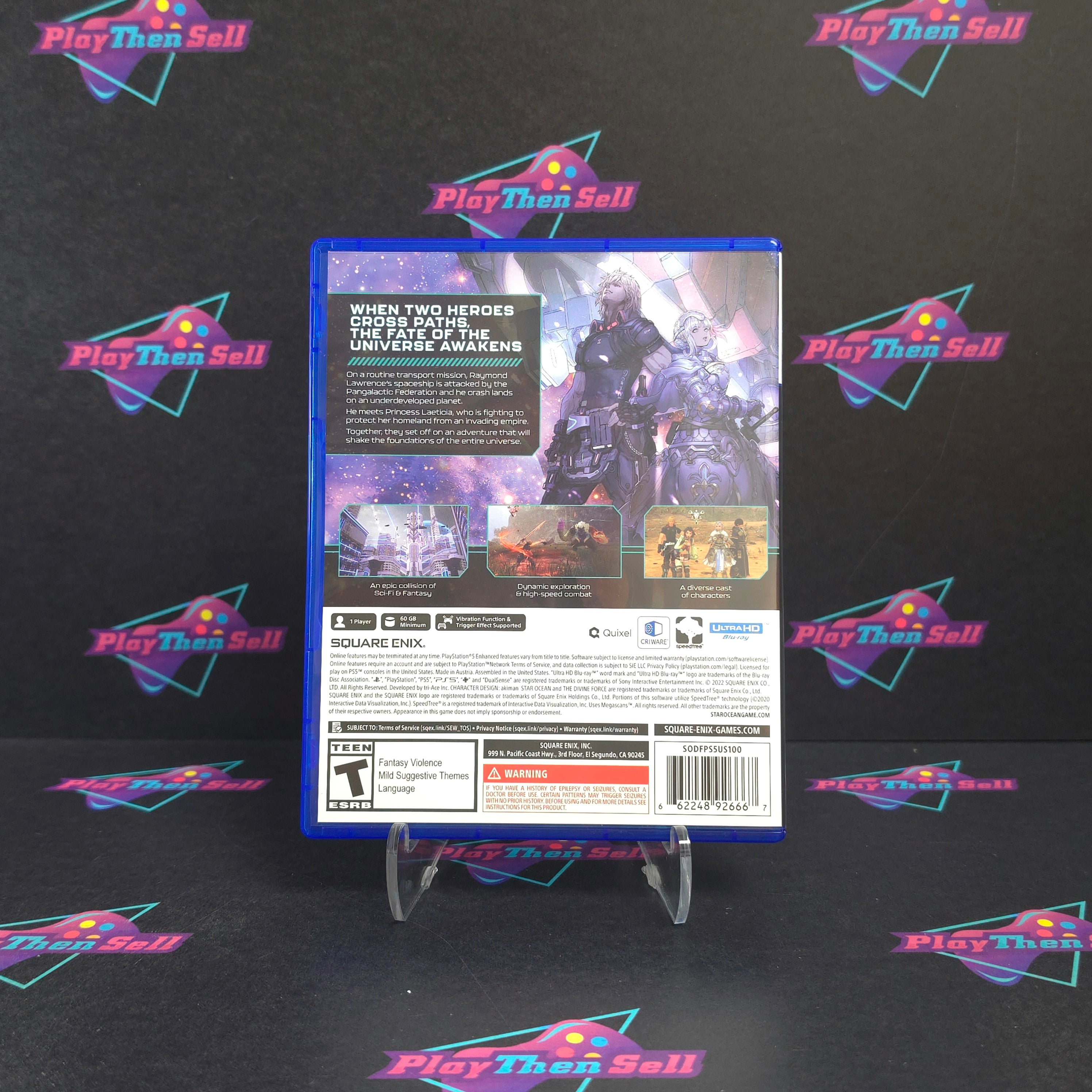Star Ocean The Divine Force PS5 PlayStation 5 Complete - Excellent