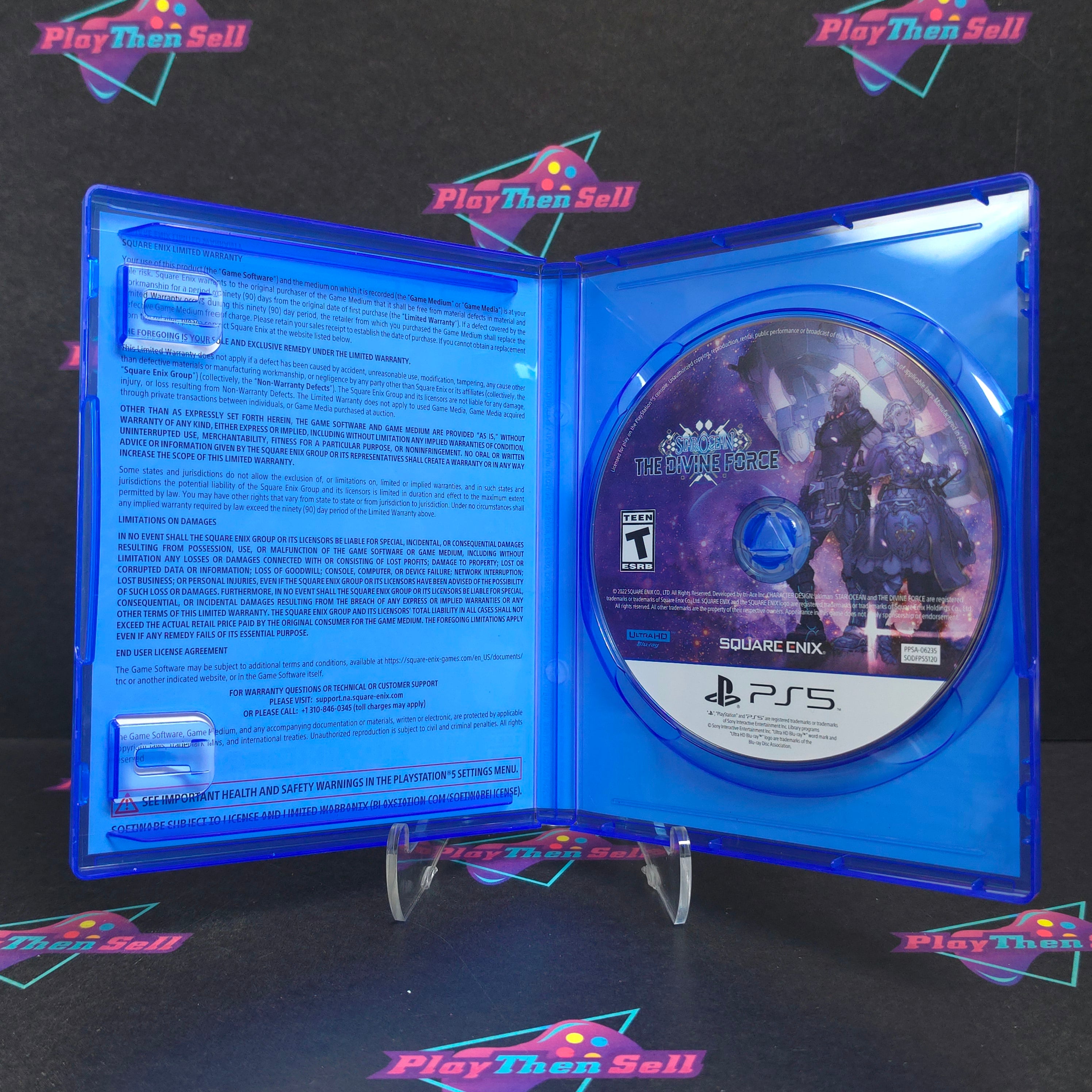 Star Ocean The Divine Force PS5 PlayStation 5 Complete - Excellent