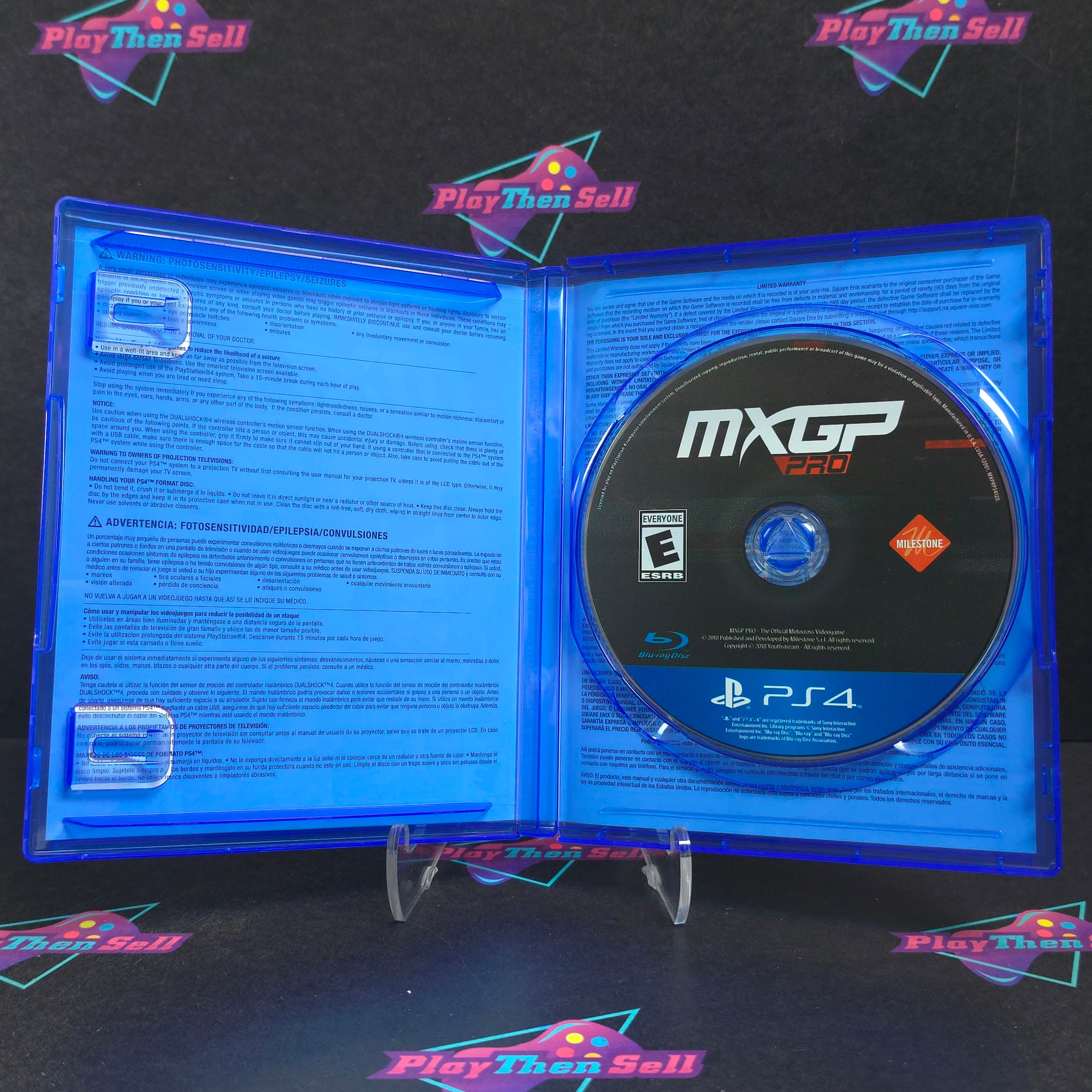 MXGP Pro PS4 PlayStation 4 Complete - Excellent