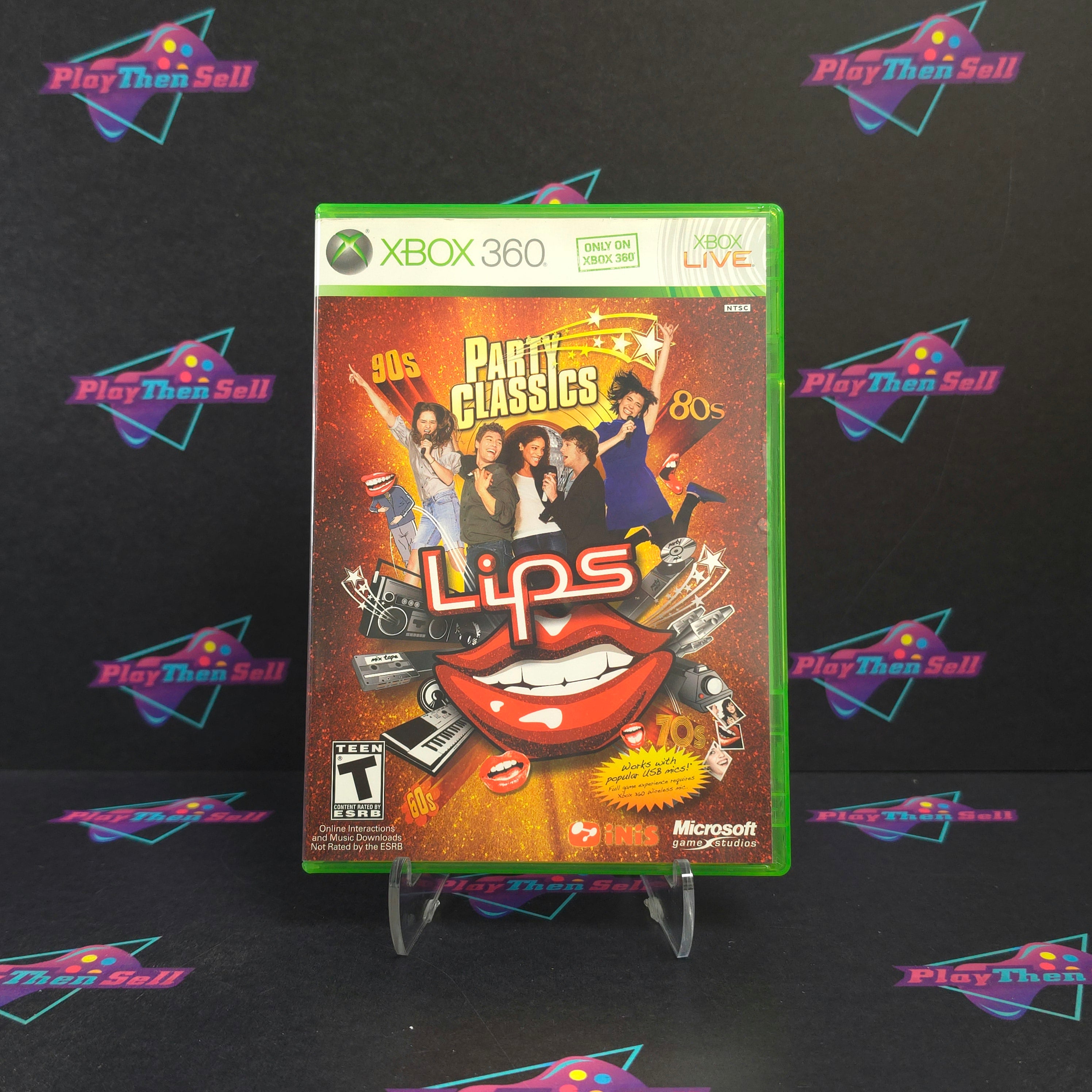 Lips Party Classics Xbox 360 Complete - Excellent