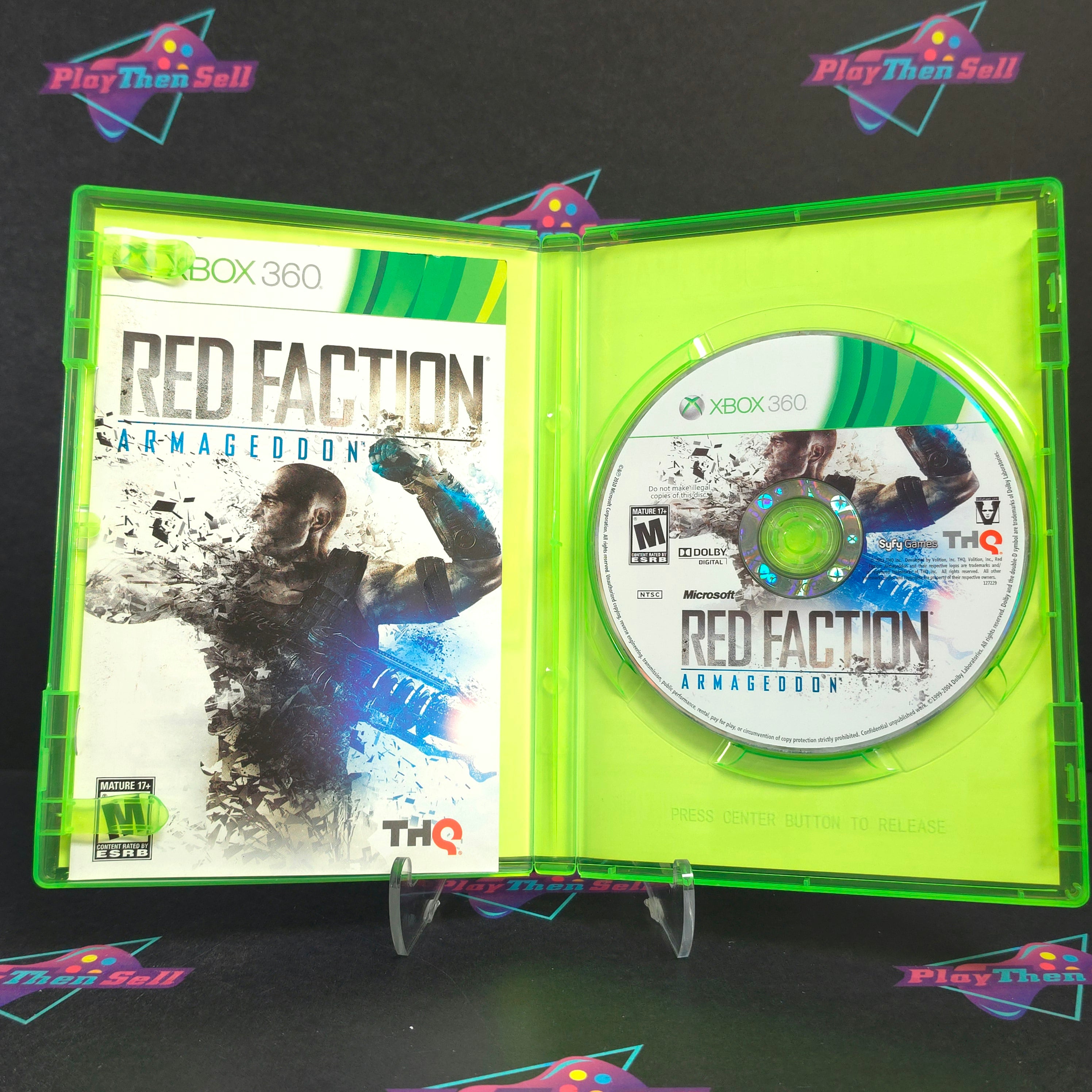 Red Faction Armageddon Xbox 360 + Comic Complete - Excellent