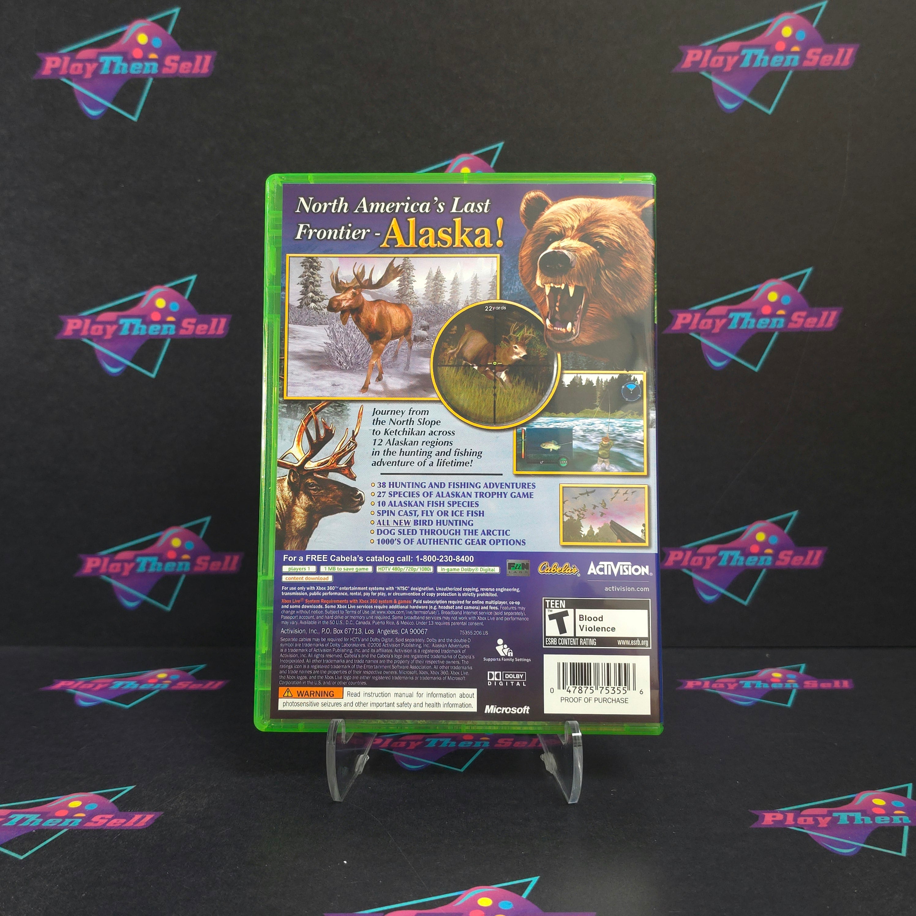 Cabela's Alaskan Adventures Xbox 360 + Reg Complete - Excellent