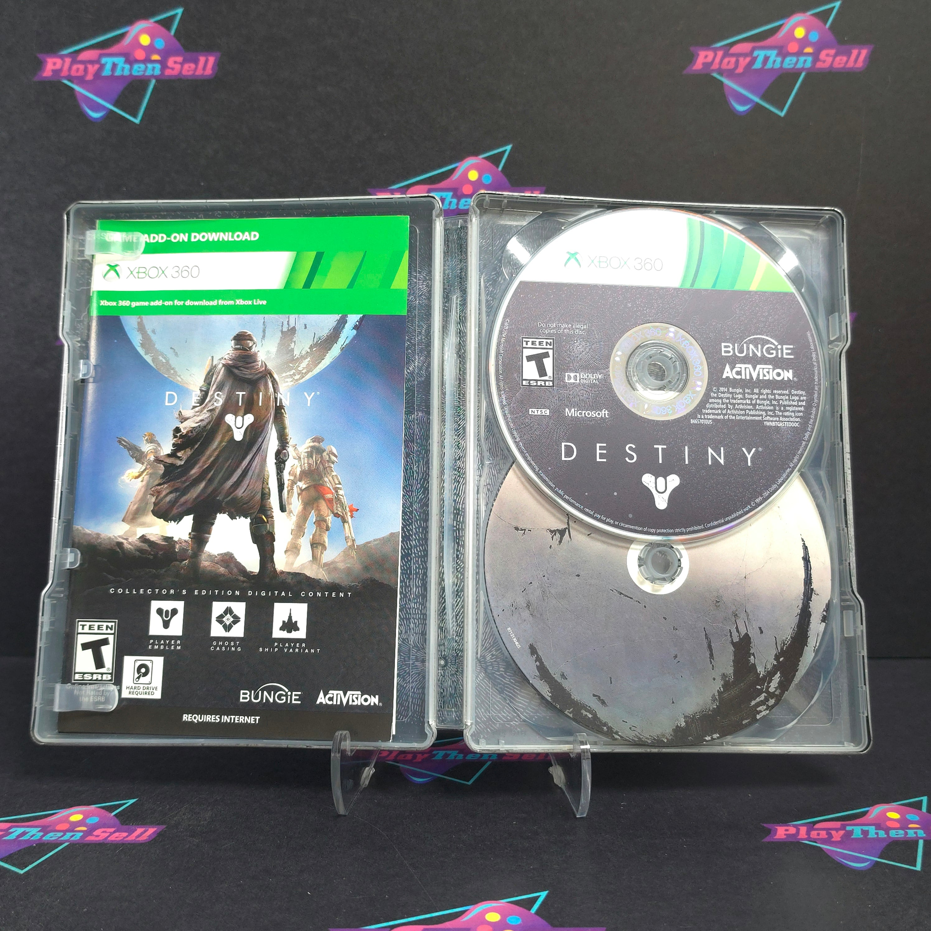 Destiny Collector's Edition Steelbook Xbox 360 Complete - Excellent