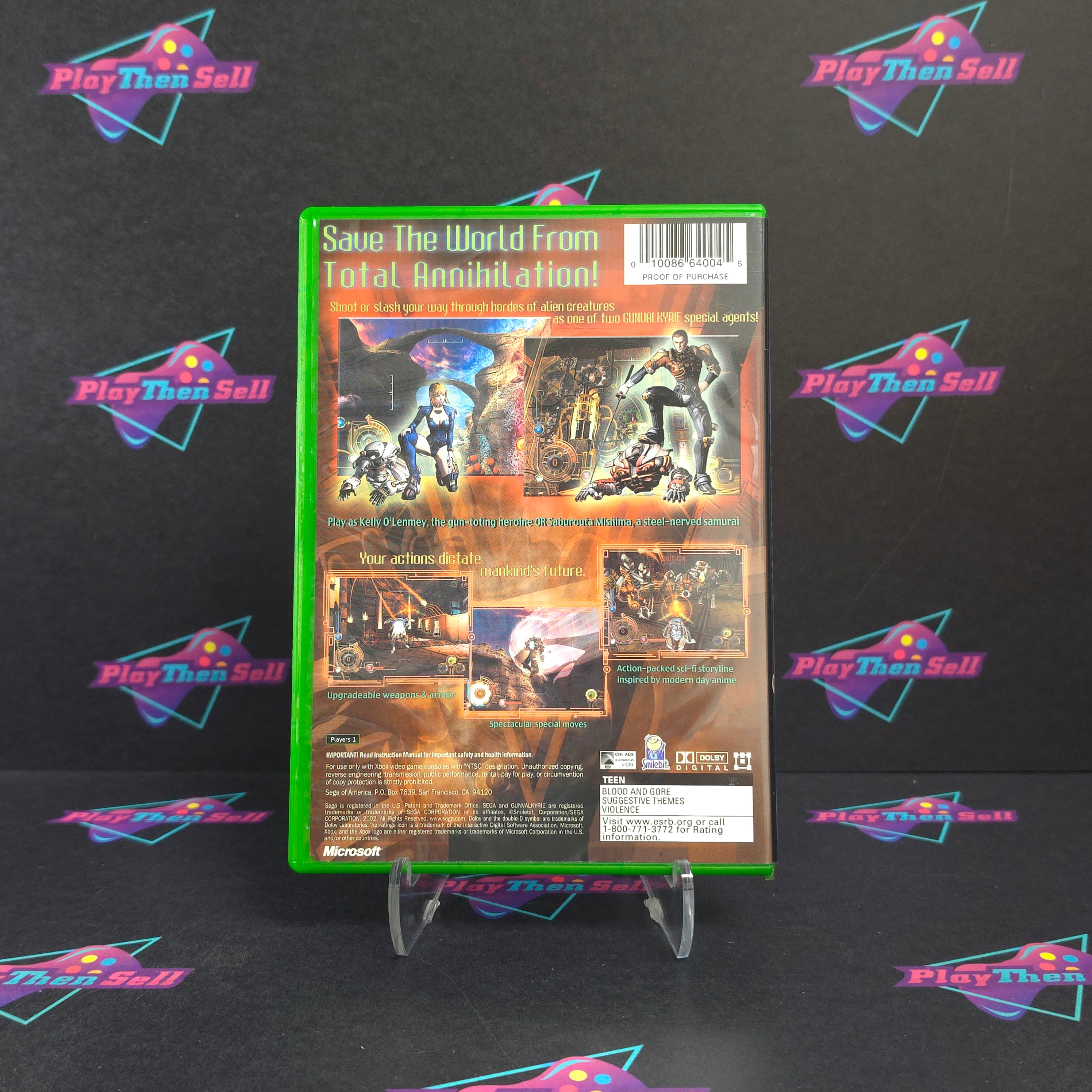 Gunvalkyrie Xbox Complete - Excellent