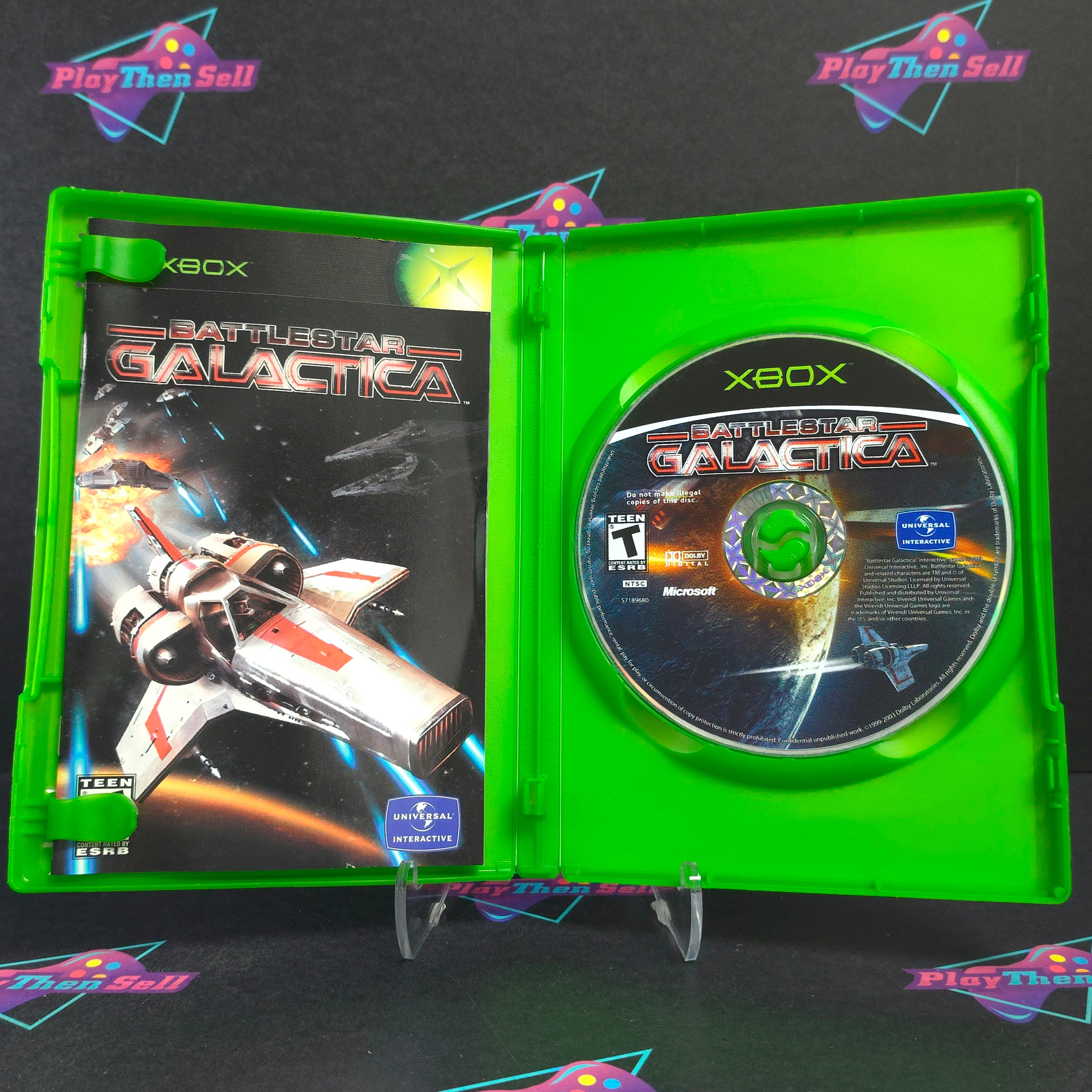 Battlestar Galactica Xbox + Reg Complete - Excellent