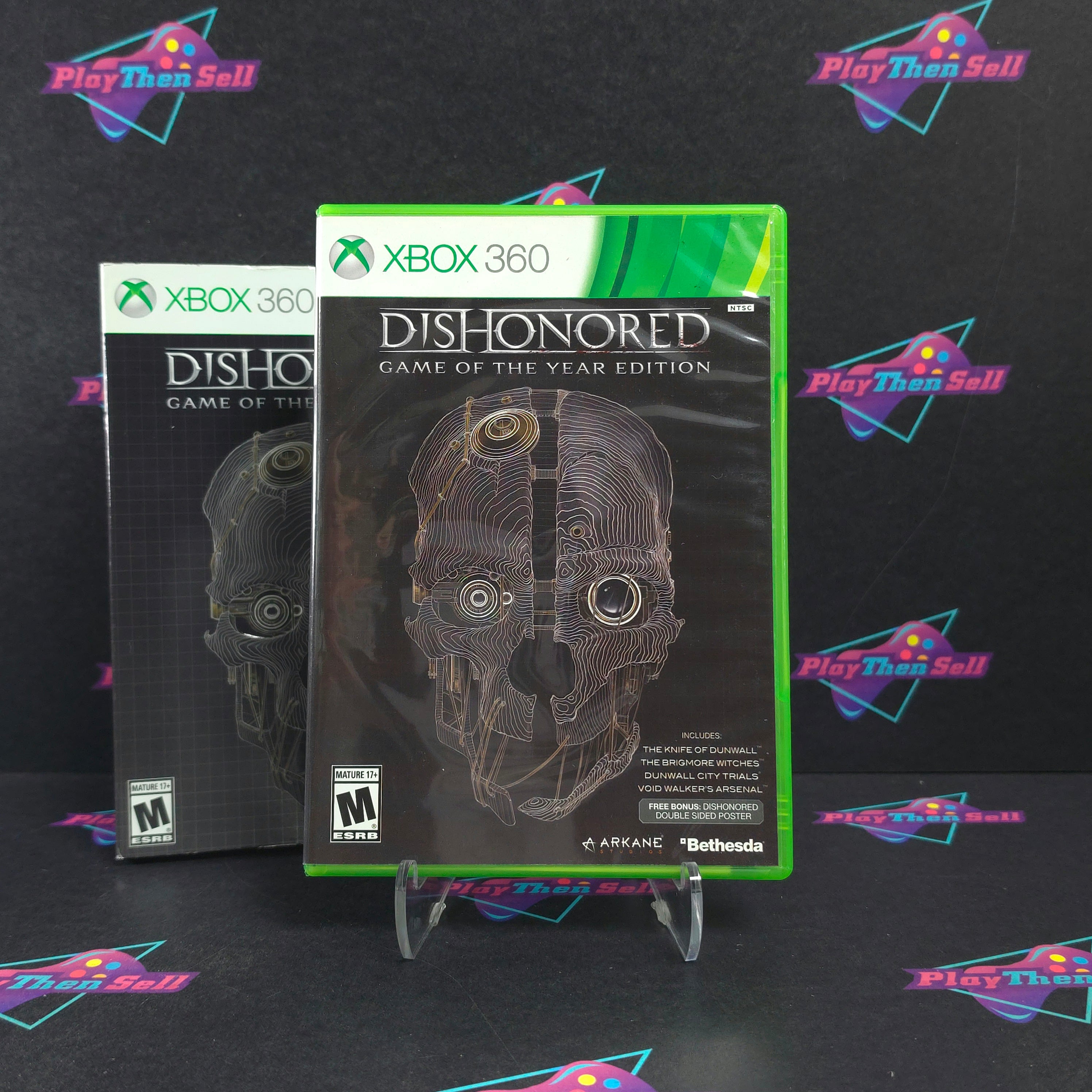 Dishonored GOTY Xbox 360 + Sleeve Complete - Excellent