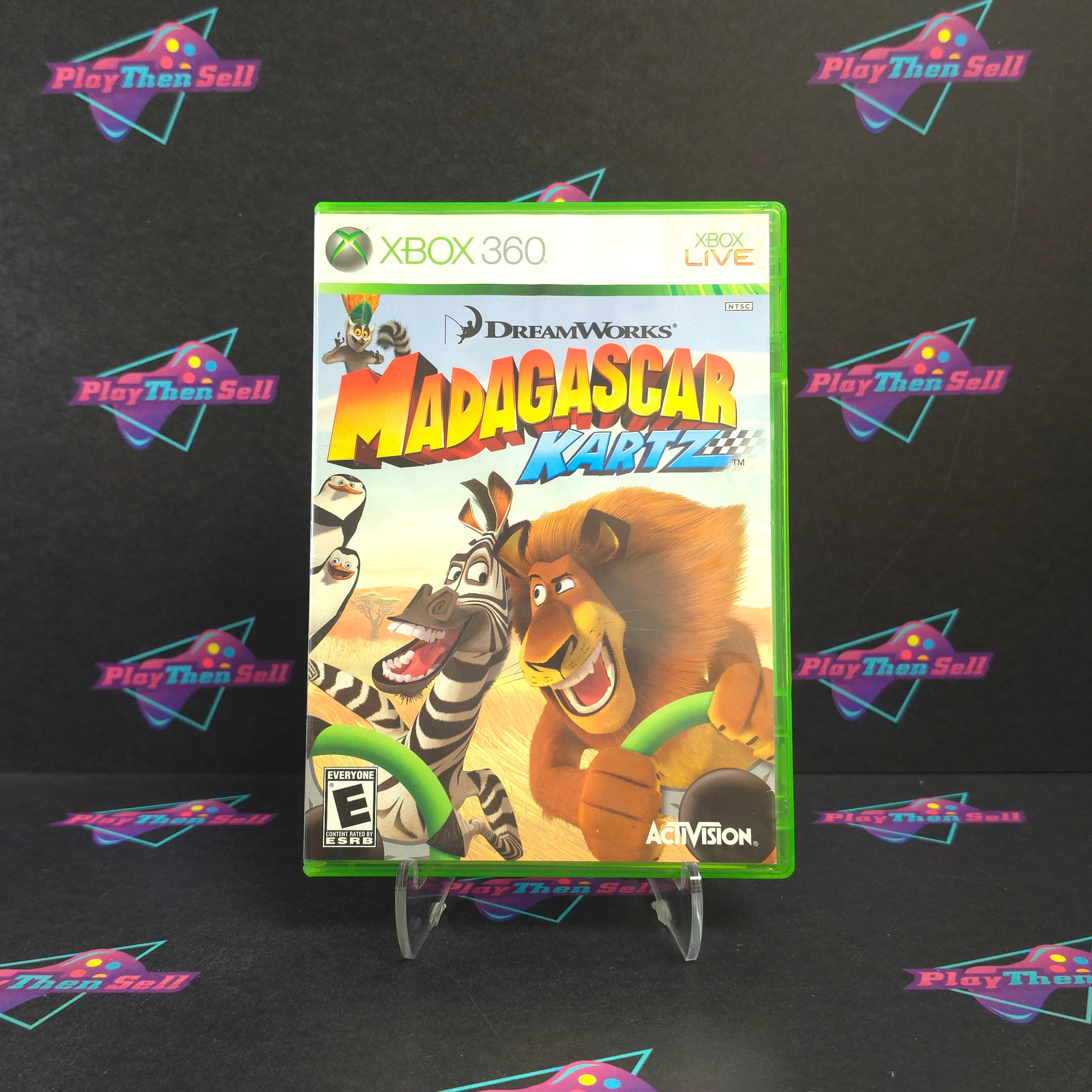 Madagascar Kartz Xbox 360 Complete - Excellent